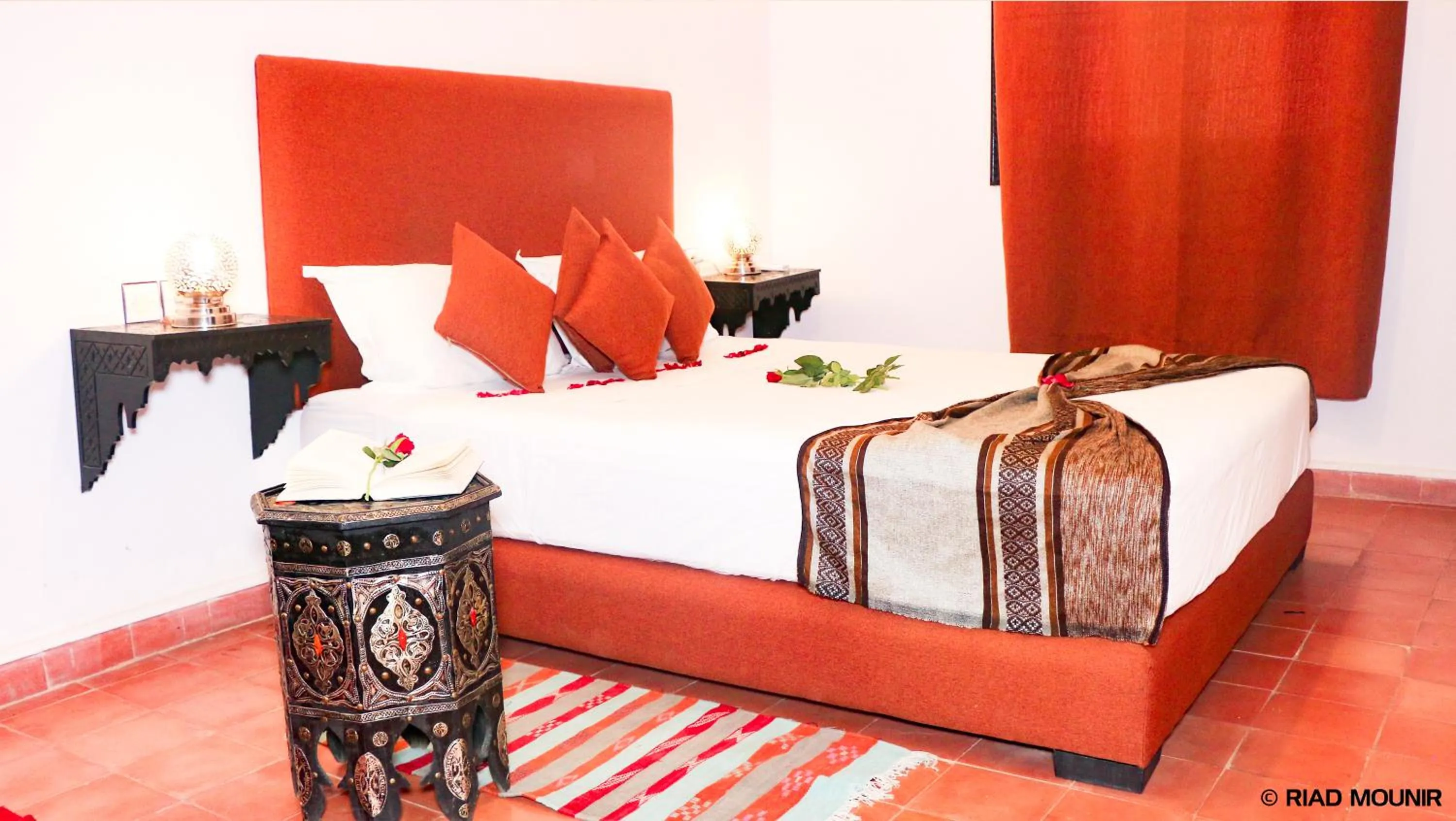 Bedroom in Riad Mounir