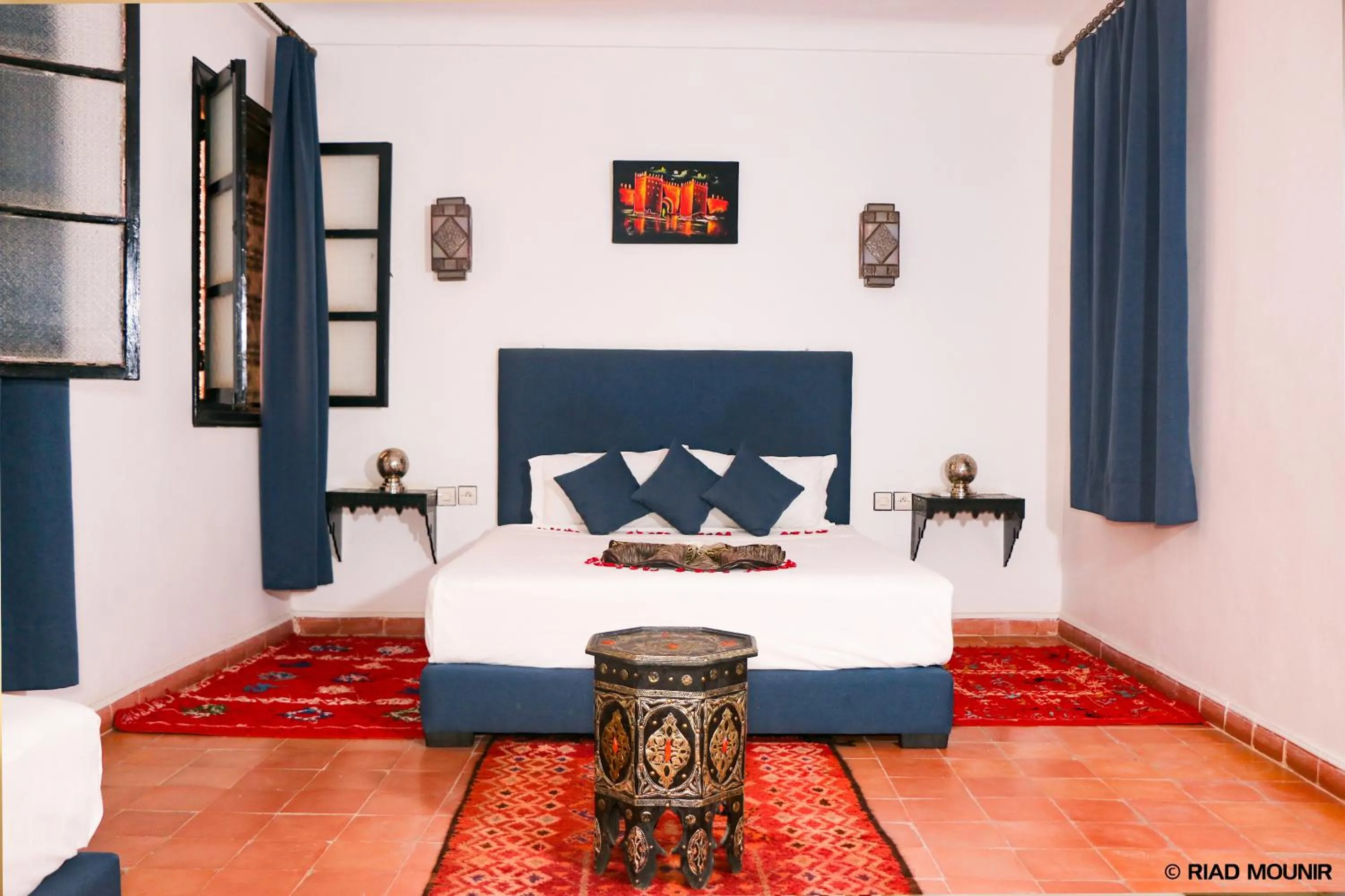 Bedroom, Bed in Riad Mounir