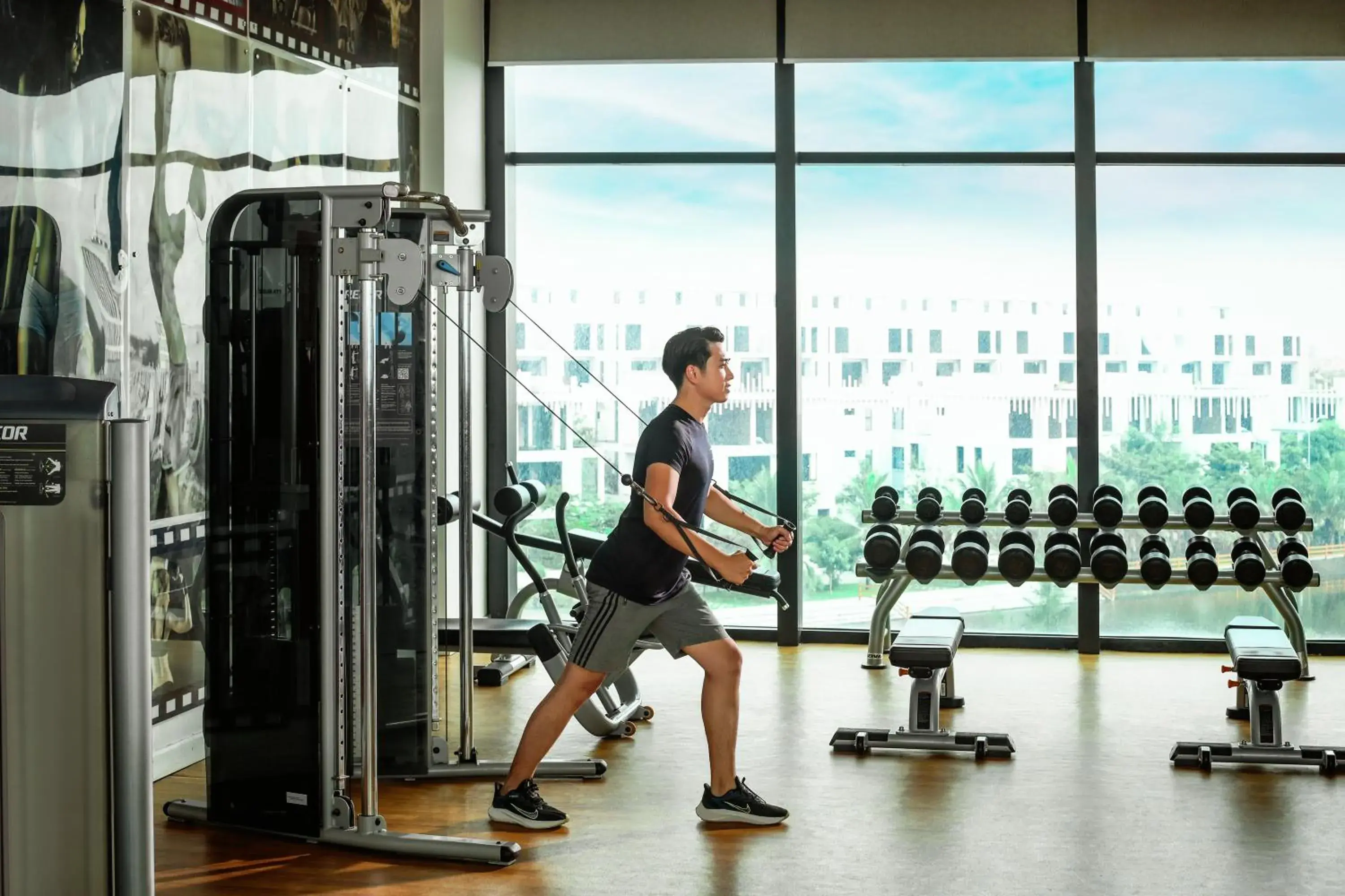 Fitness centre/facilities in FLC Luxury Hotel Samson Fitness centre/facilities in FLC Luxury Hotel Samson