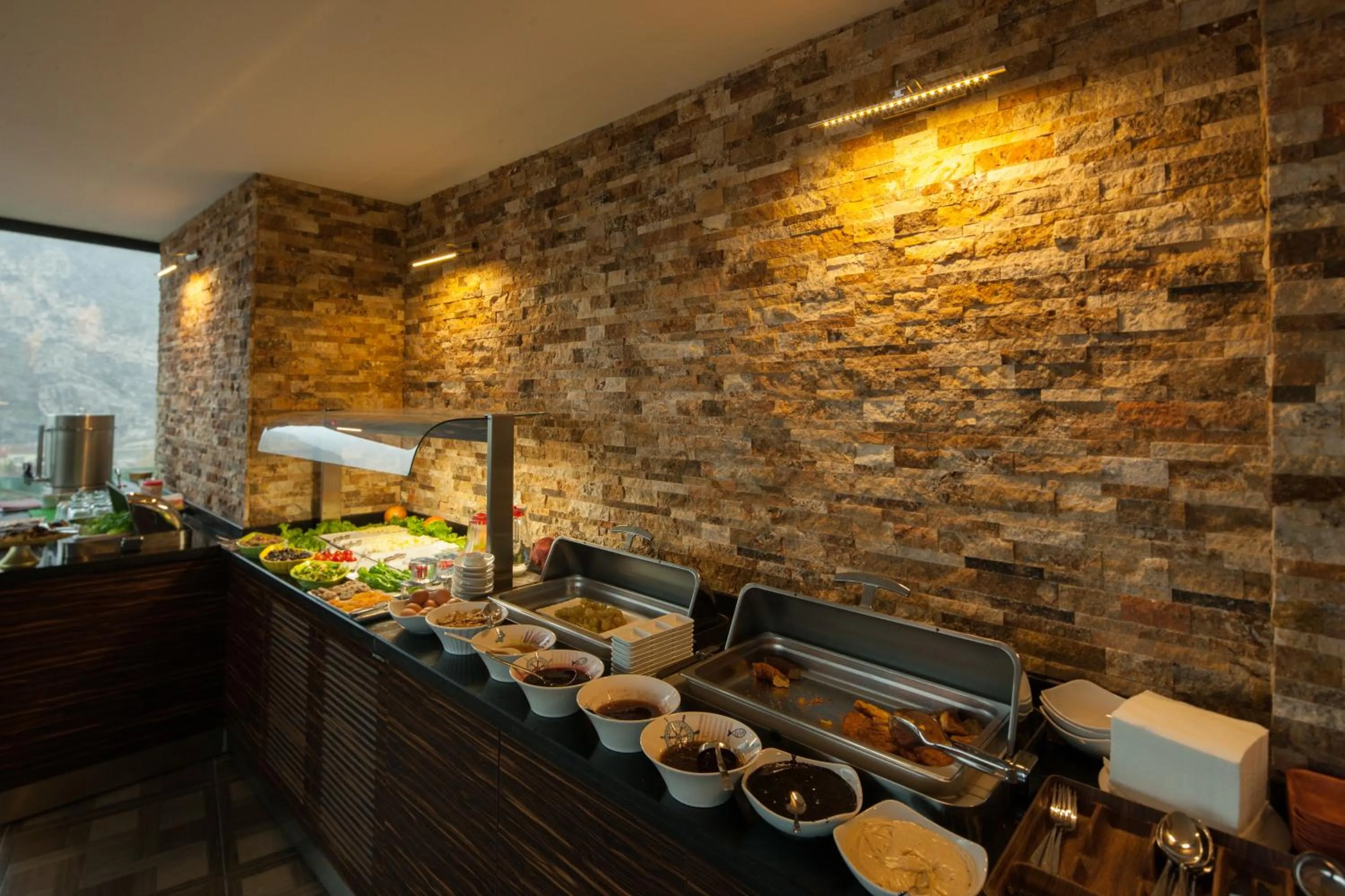 Buffet breakfast in Armin Hotel