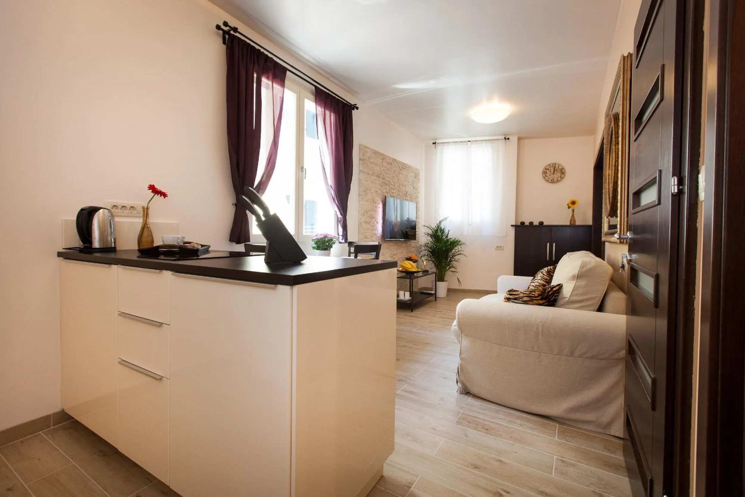 TV and multimedia in Apartments Villa Bianca