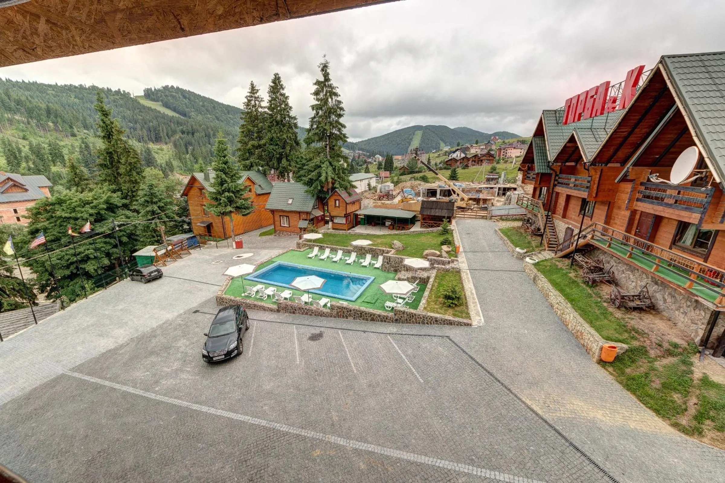Bird's eye view in Torba