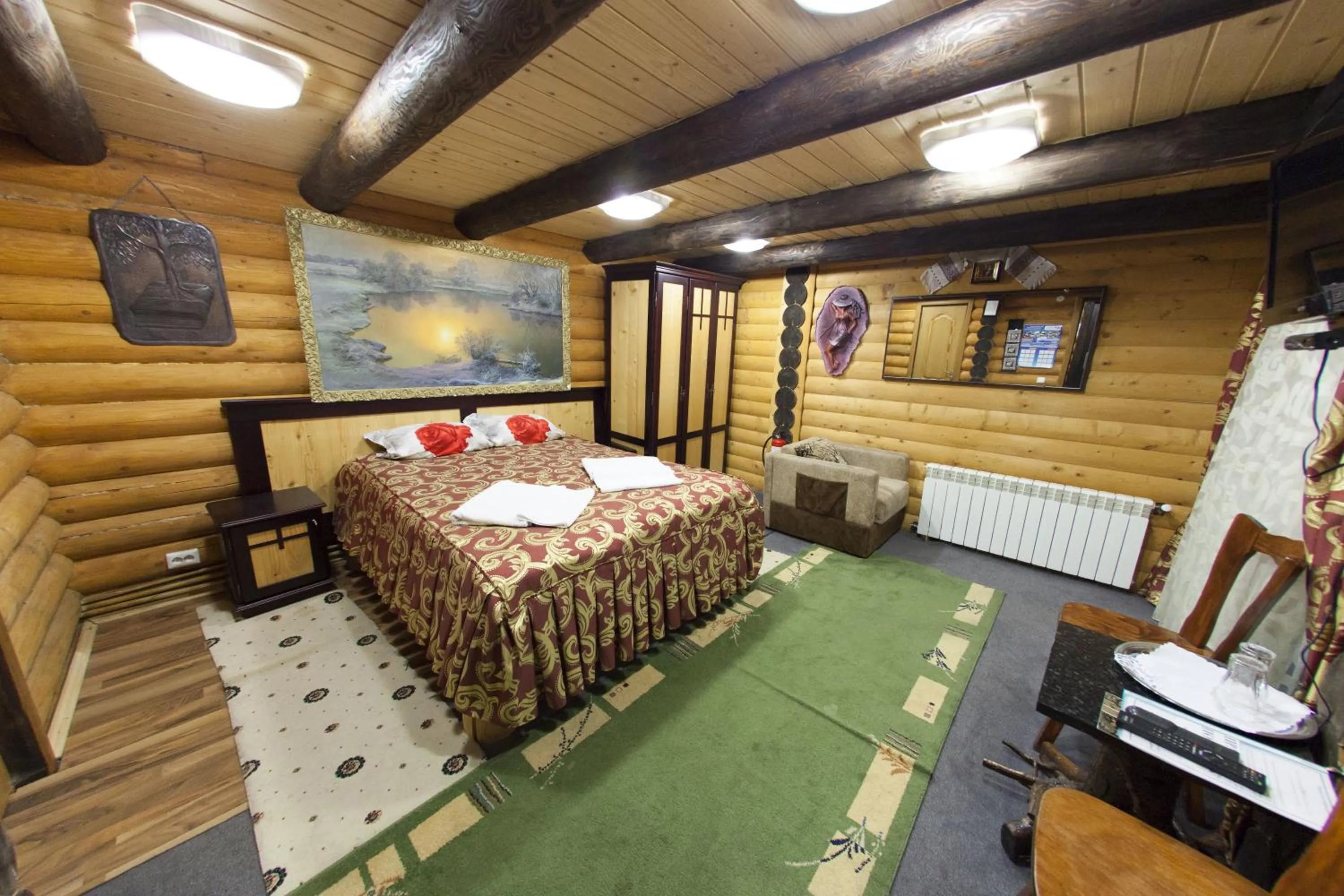 Photo of the whole room, Bed in Torba