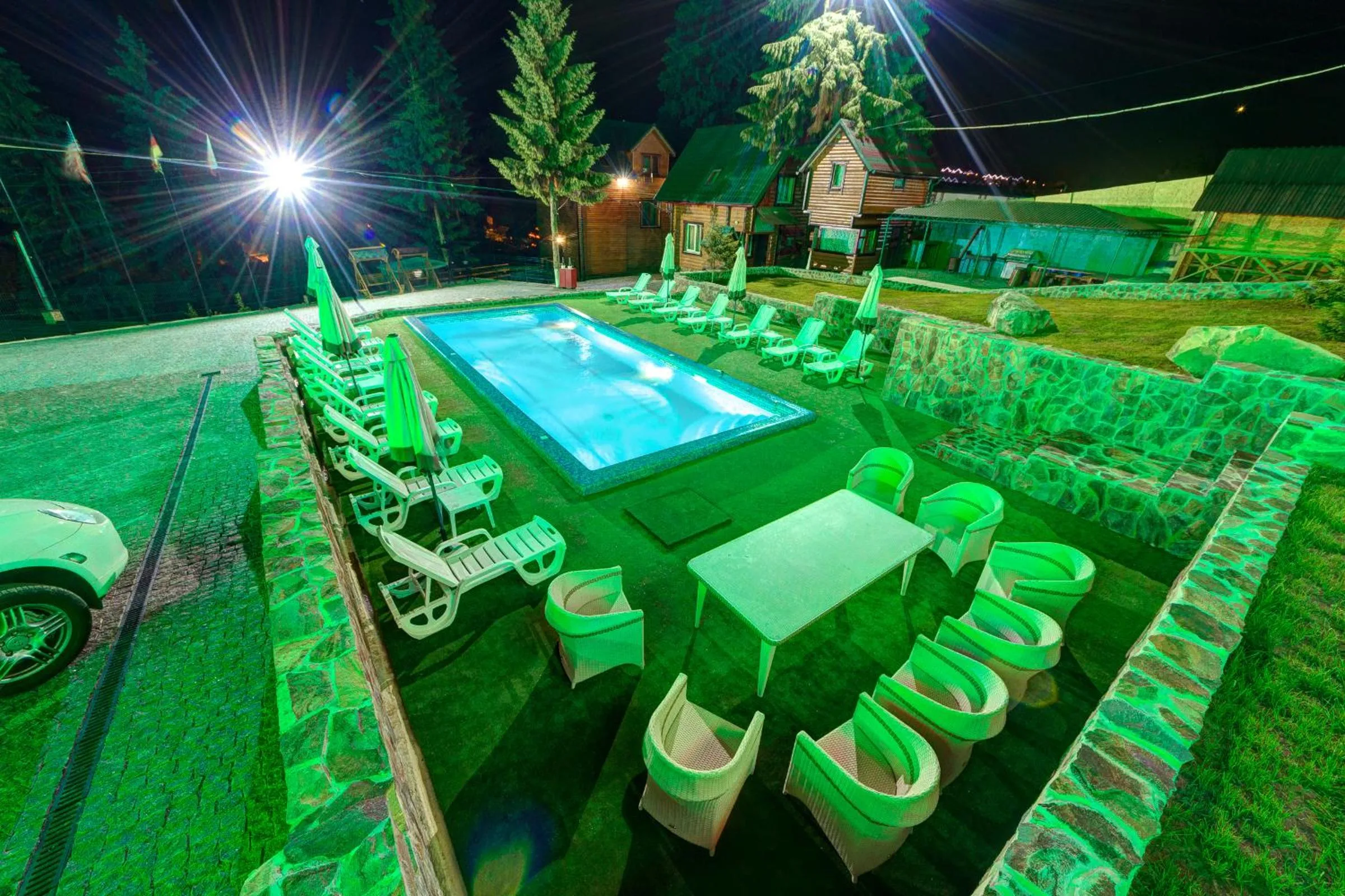 Seating area in Torba