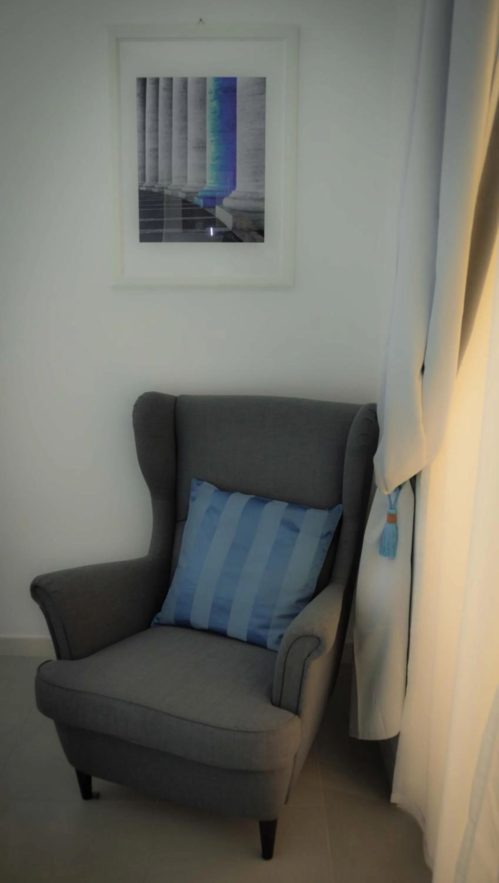 Decorative detail in Rome Together Guest House