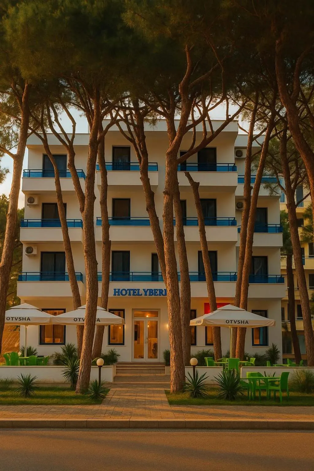 Restaurant/places to eat in Hotel Ylberi