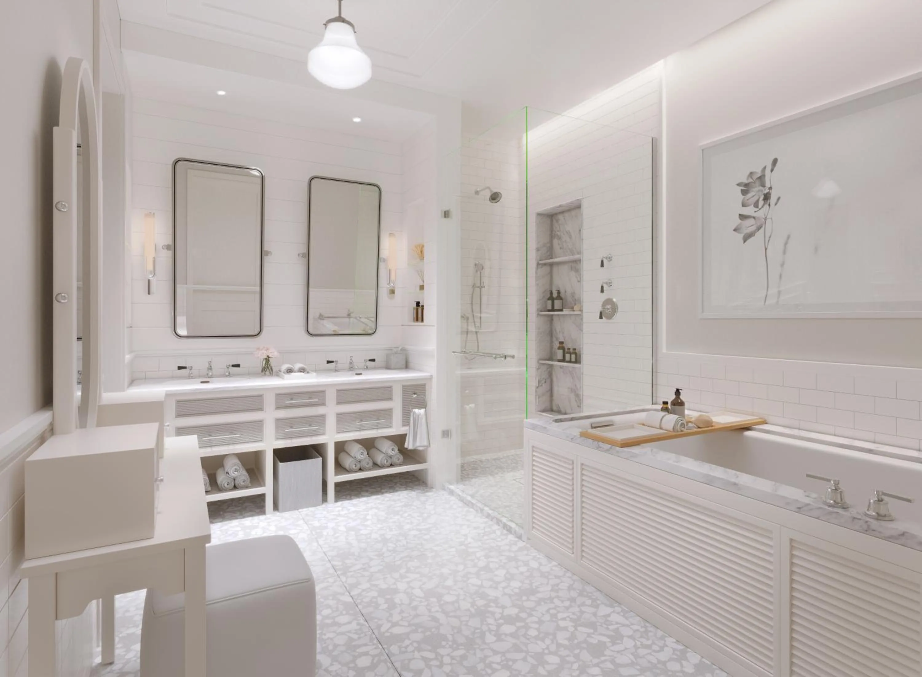 Bathroom in Naples Beach Club, A Four Seasons Resort