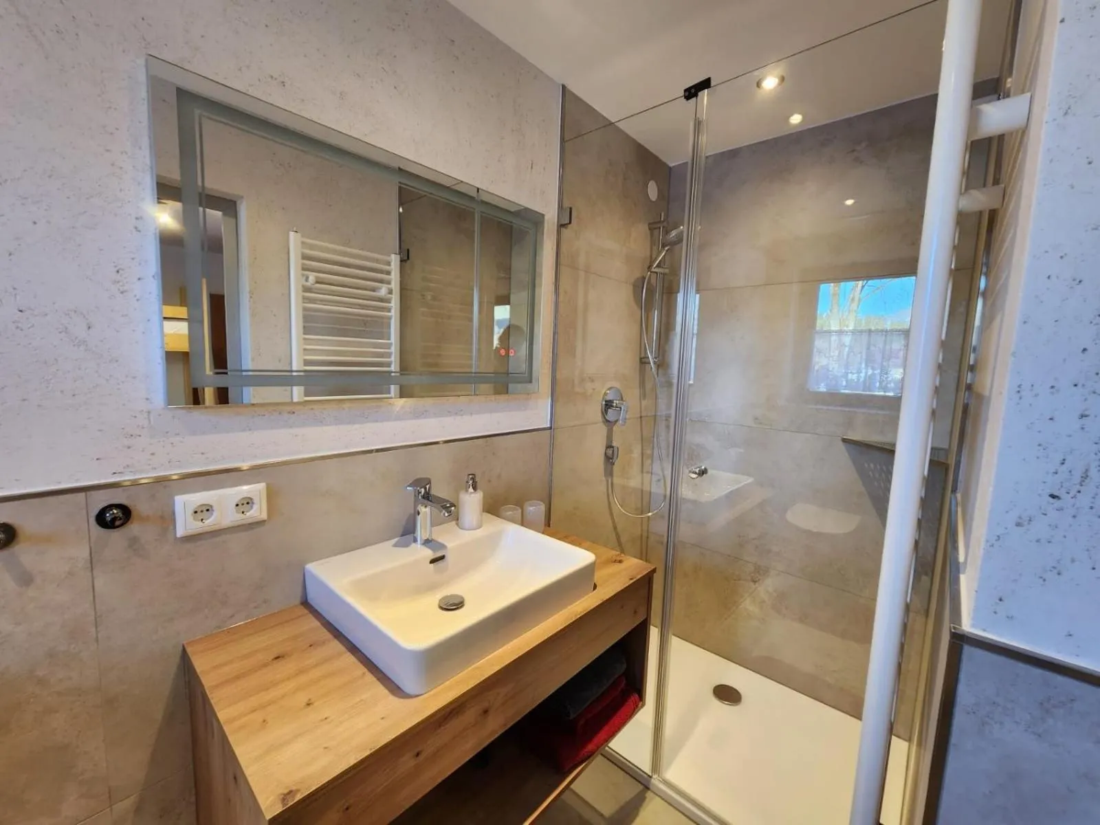 Bathroom in Gästehaus Hölzl