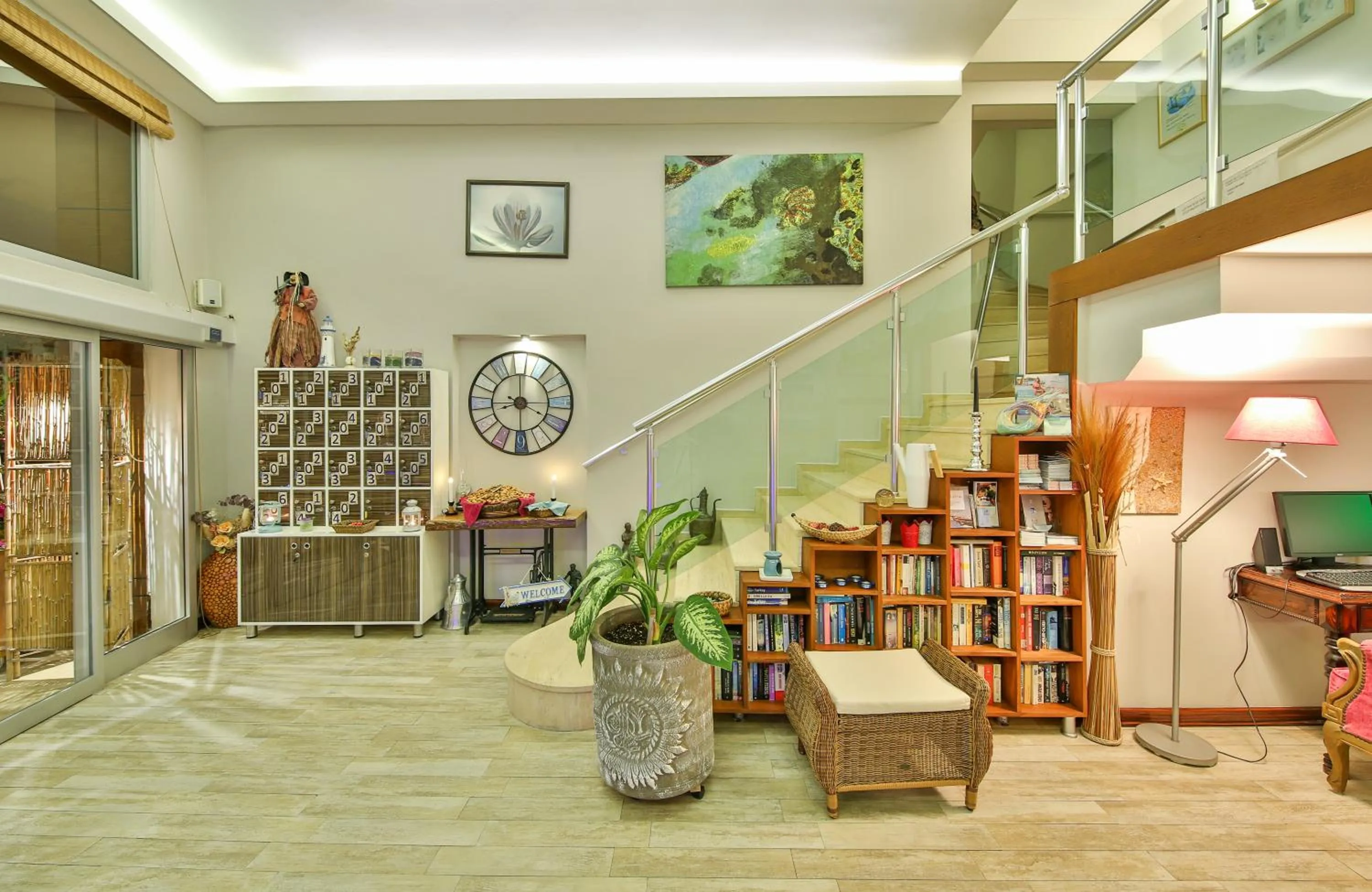 Lobby or reception in Hotel Sonne - Adults Only