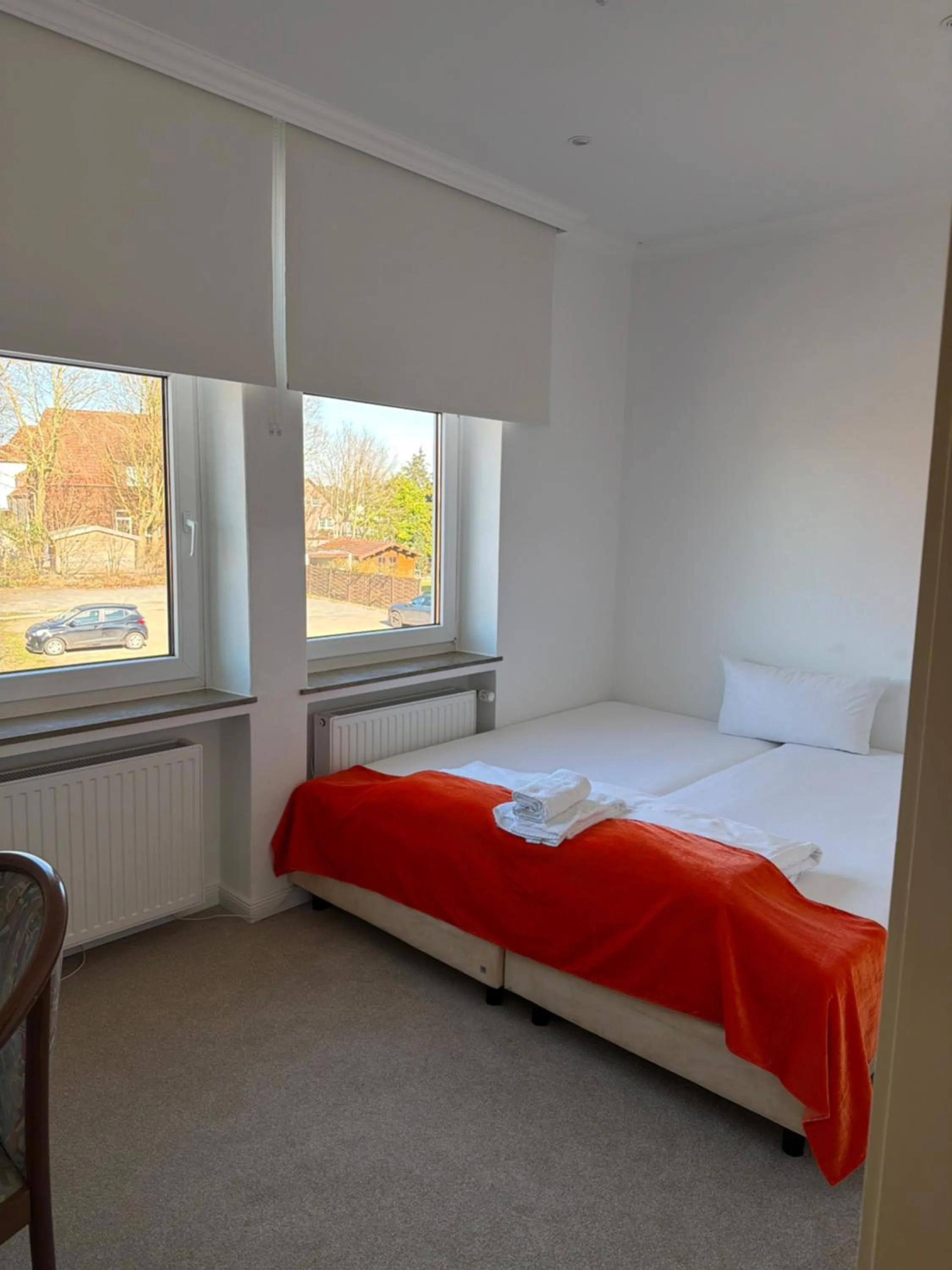 Bed in Hotel Bremer Kreuz
