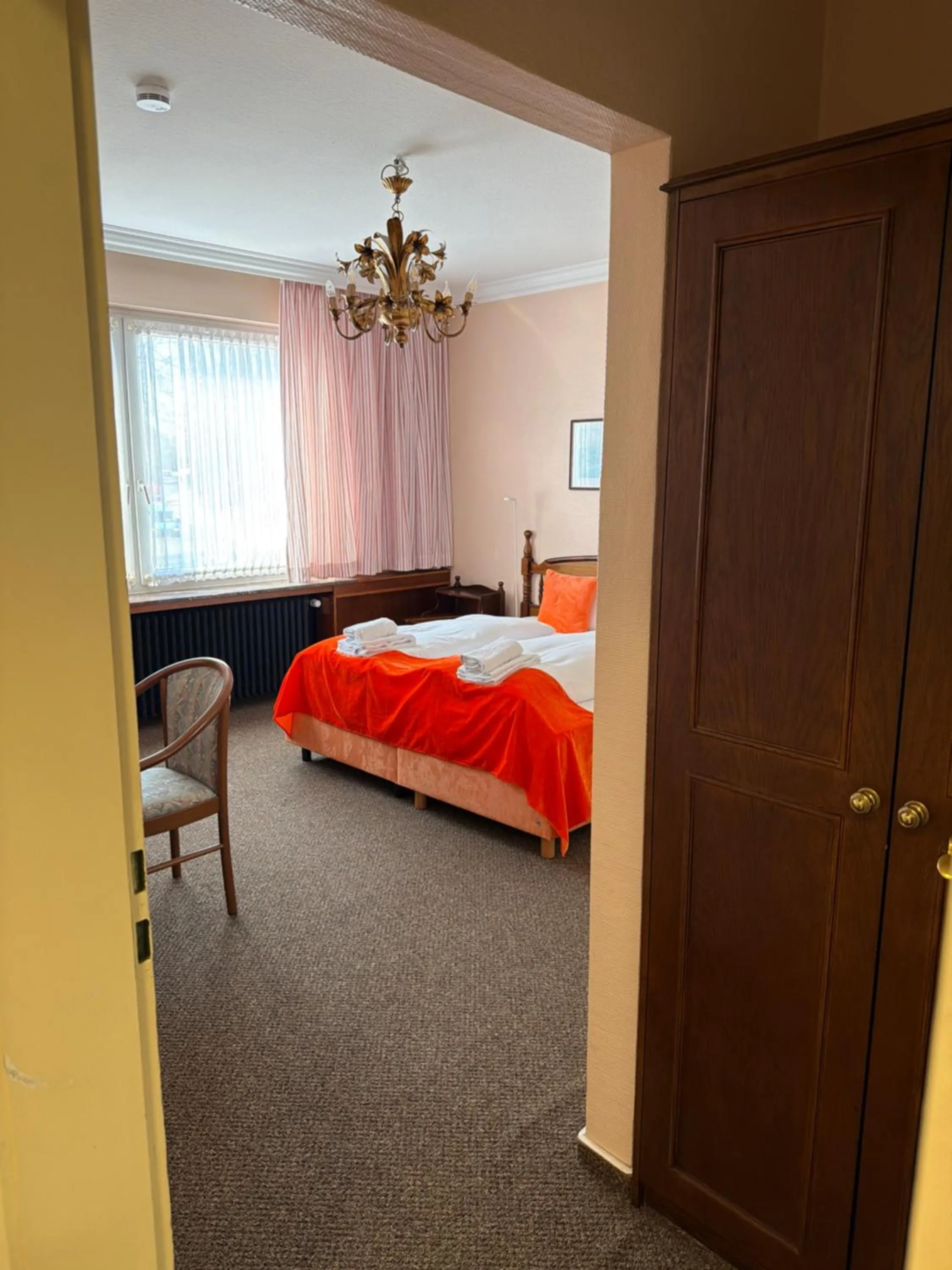 Bed in Hotel Bremer Kreuz