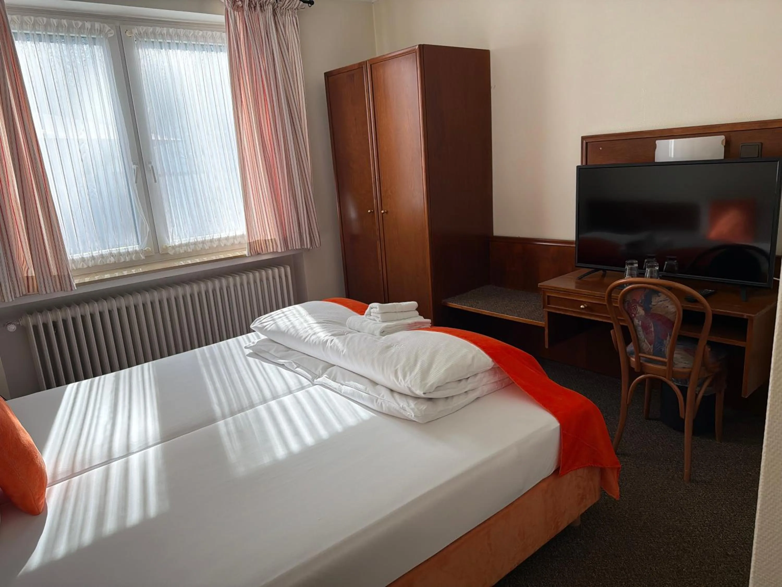 Bed in Hotel Bremer Kreuz