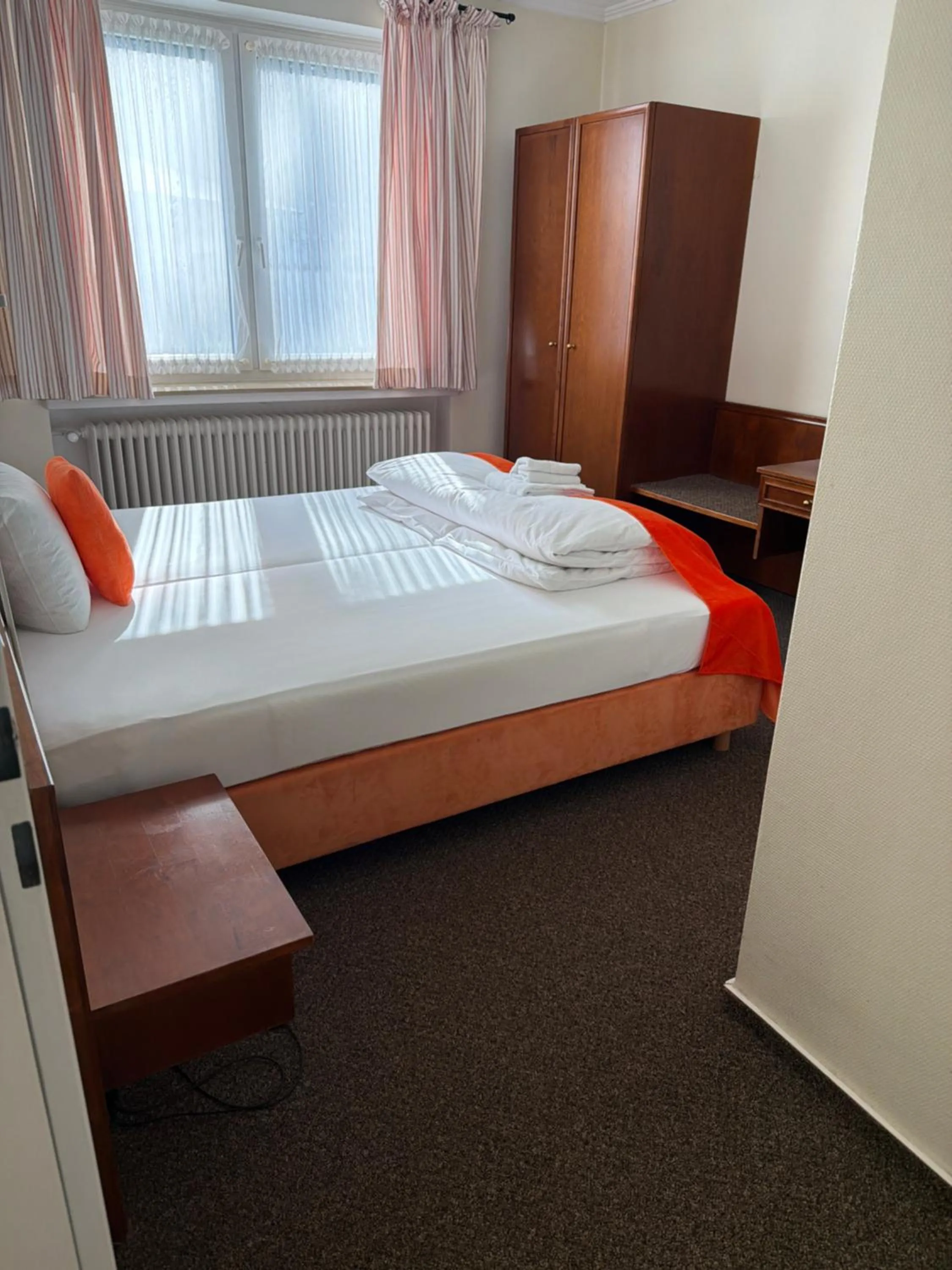 Bed in Hotel Bremer Kreuz