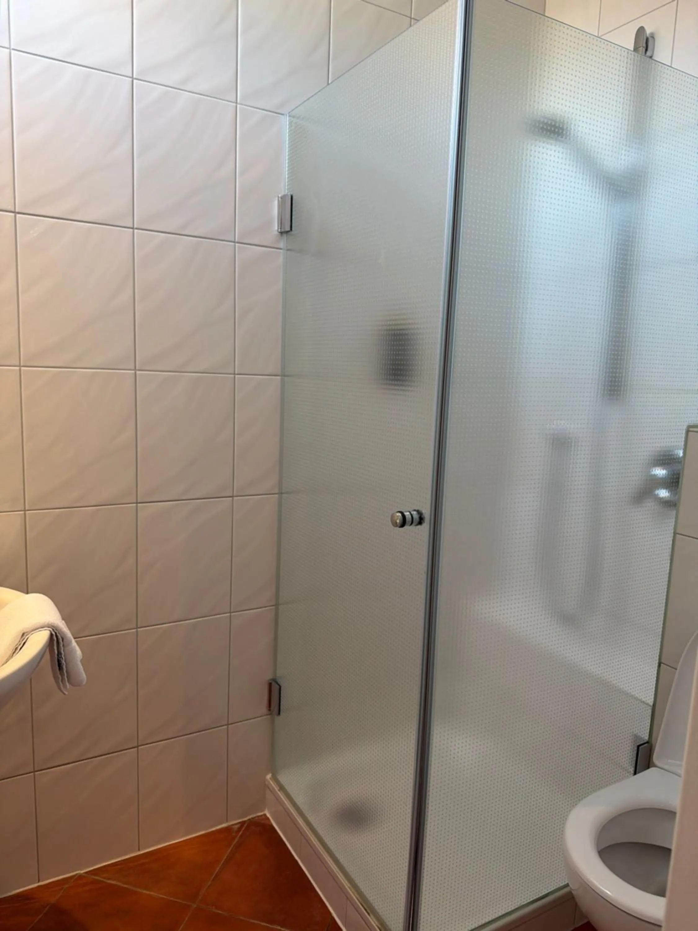 Shower in Hotel Bremer Kreuz