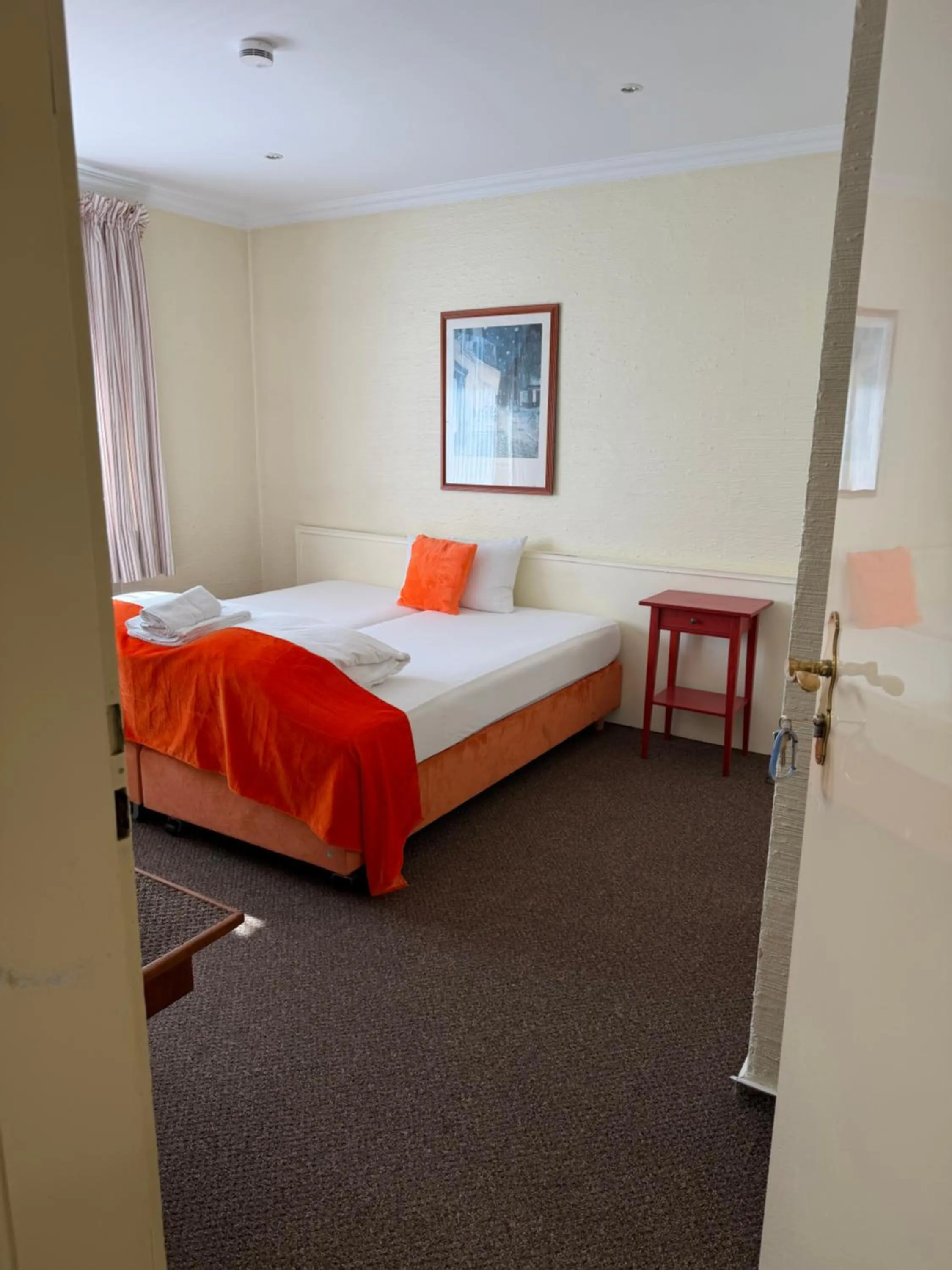 Bed in Hotel Bremer Kreuz