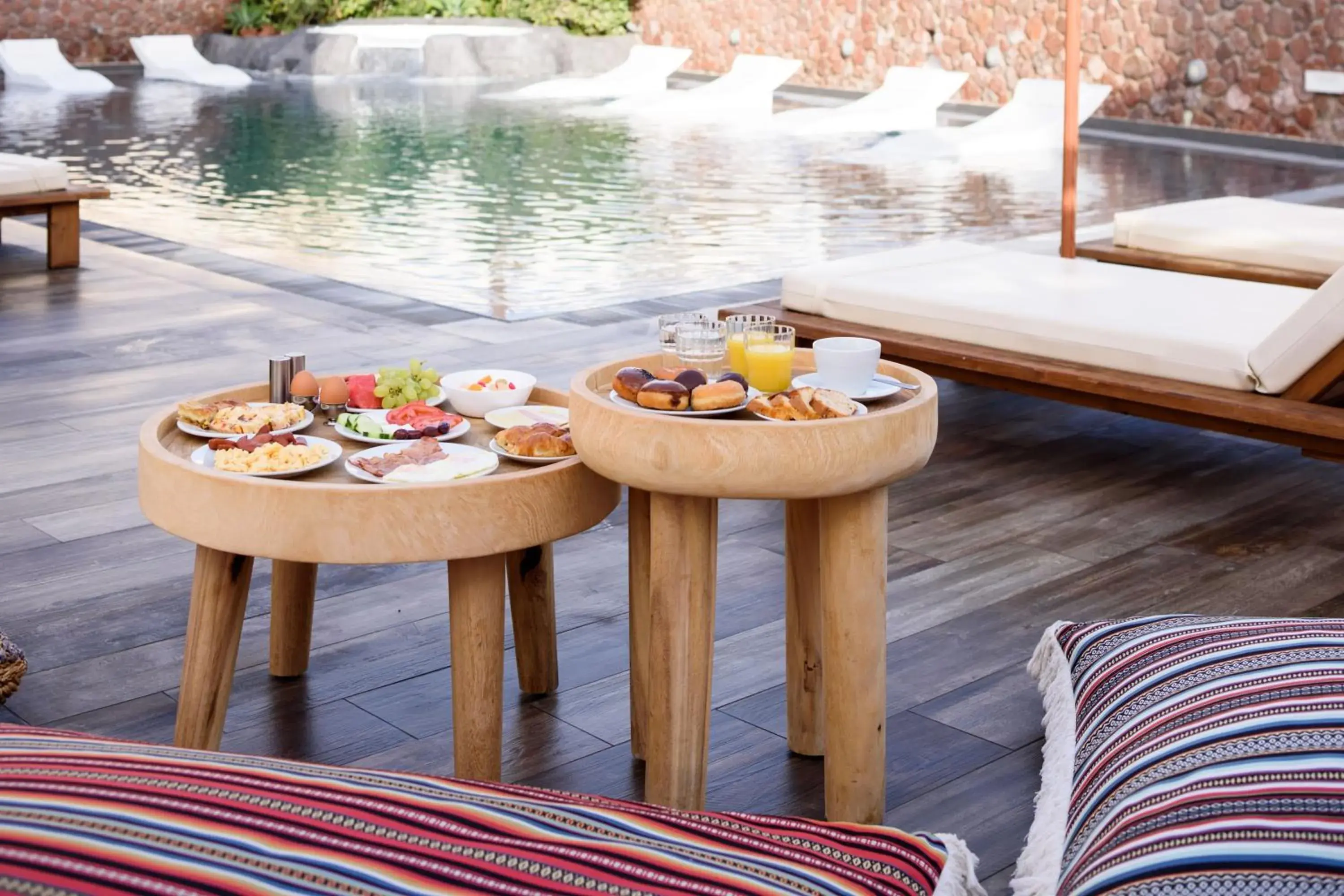 Pool view in Selini Ηotel Pool view in Selini Ηotel