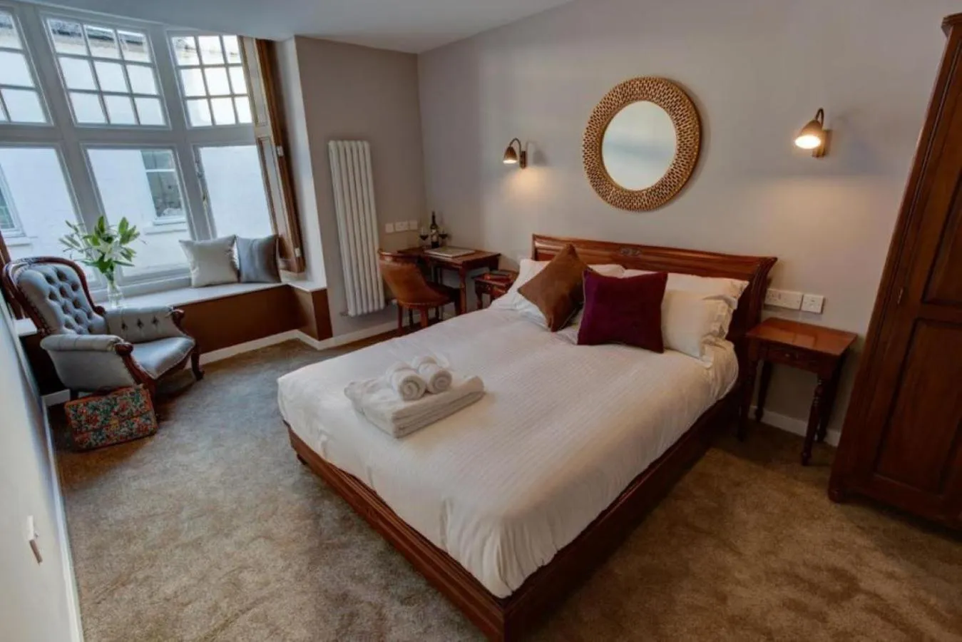 Bed in Friars Wynd Guest Rooms