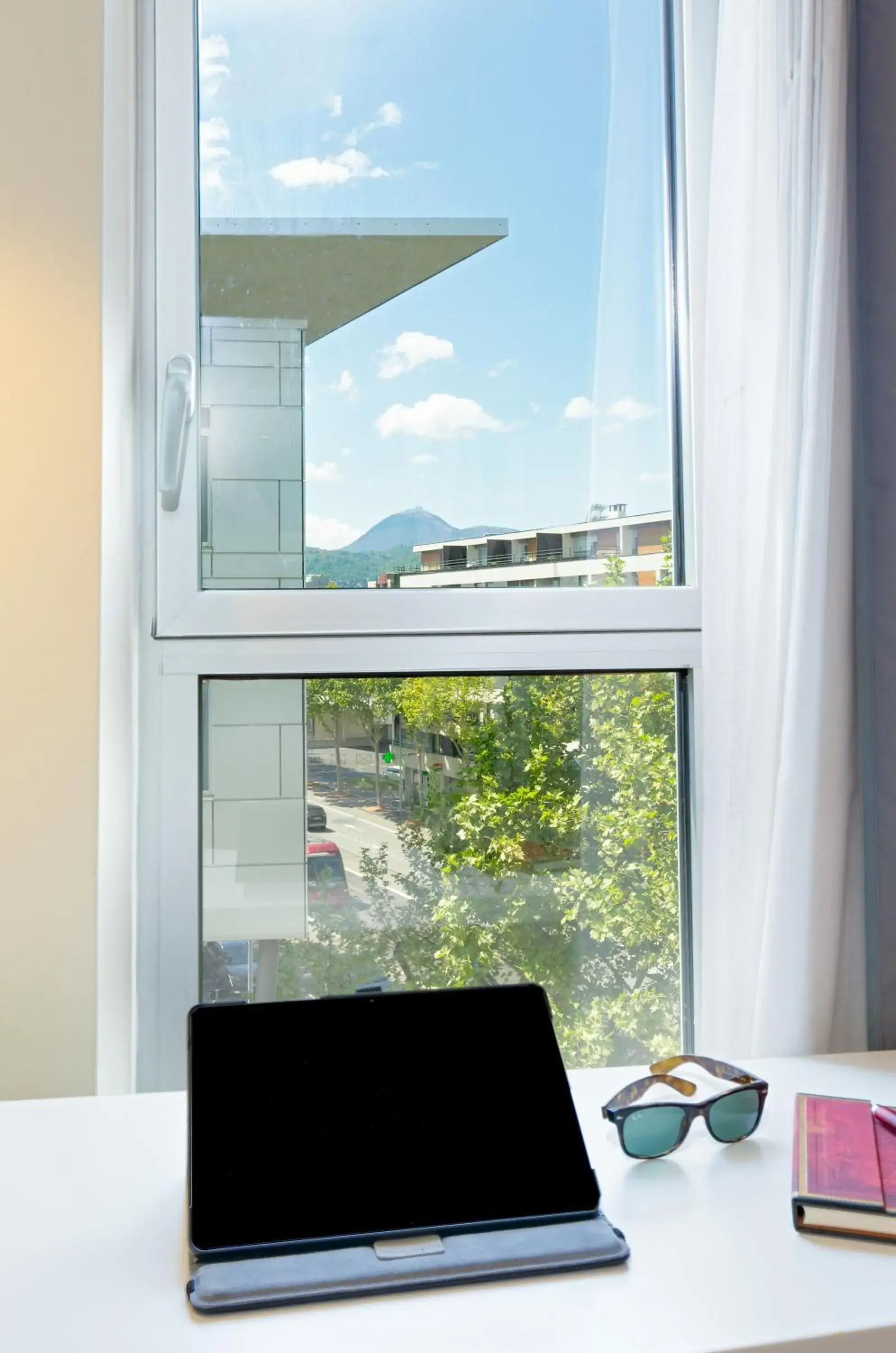 Mountain view in Campanile Clermont Ferrand Centre Mountain view in Campanile Clermont Ferrand Centre