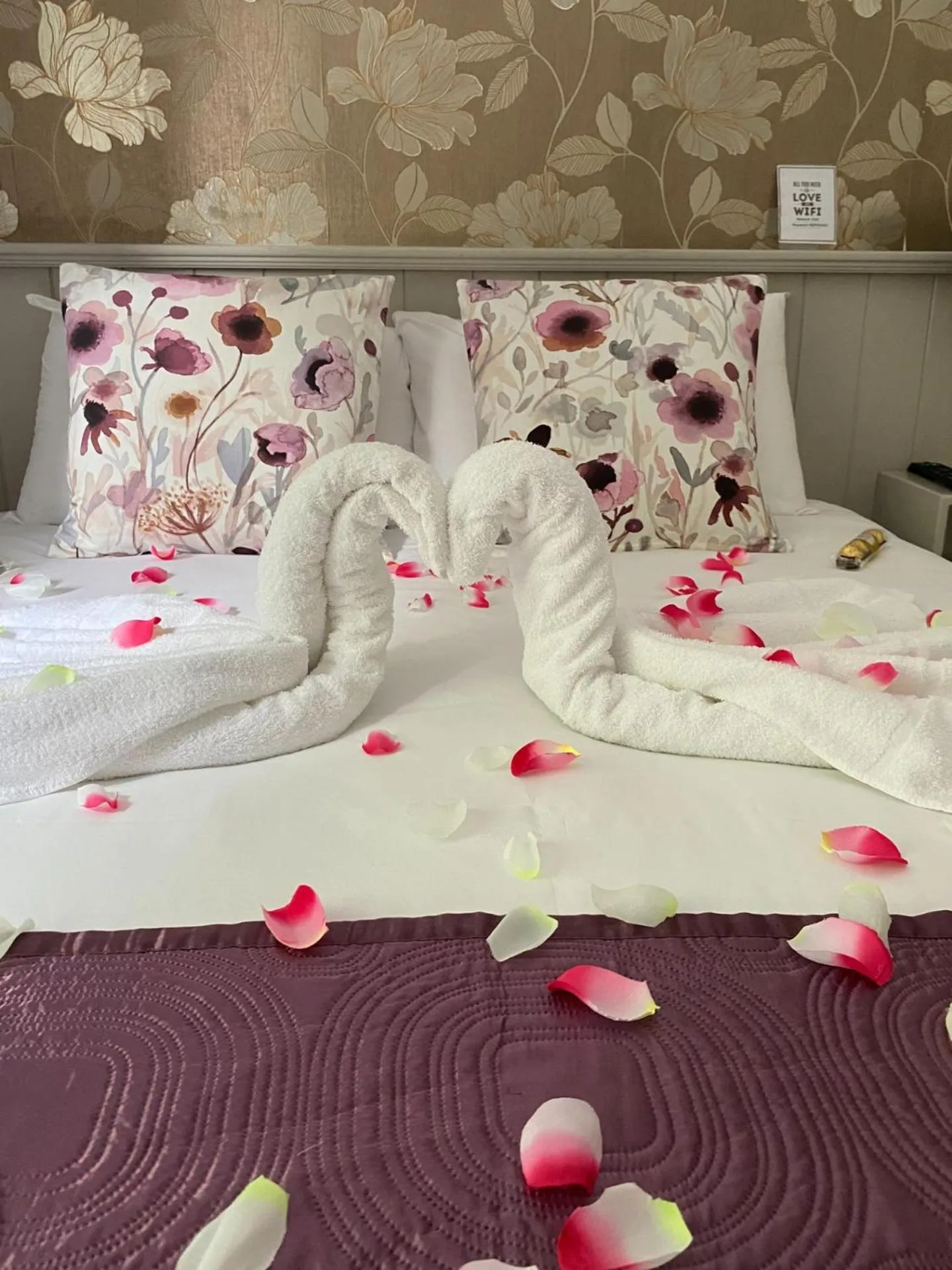 Bed in The Town House Hotel