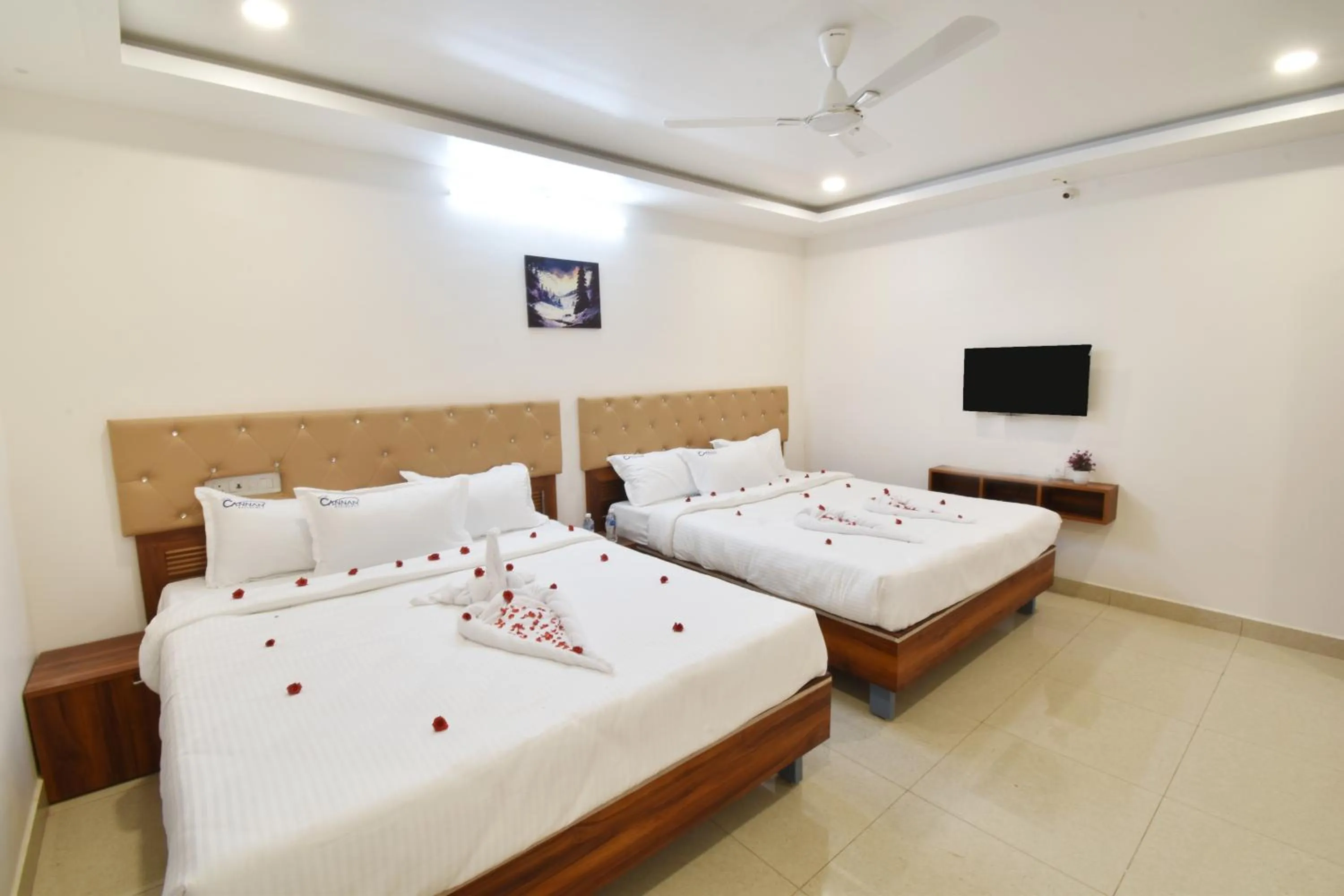Bedroom, Bed in Cannan Residency Pondicherry