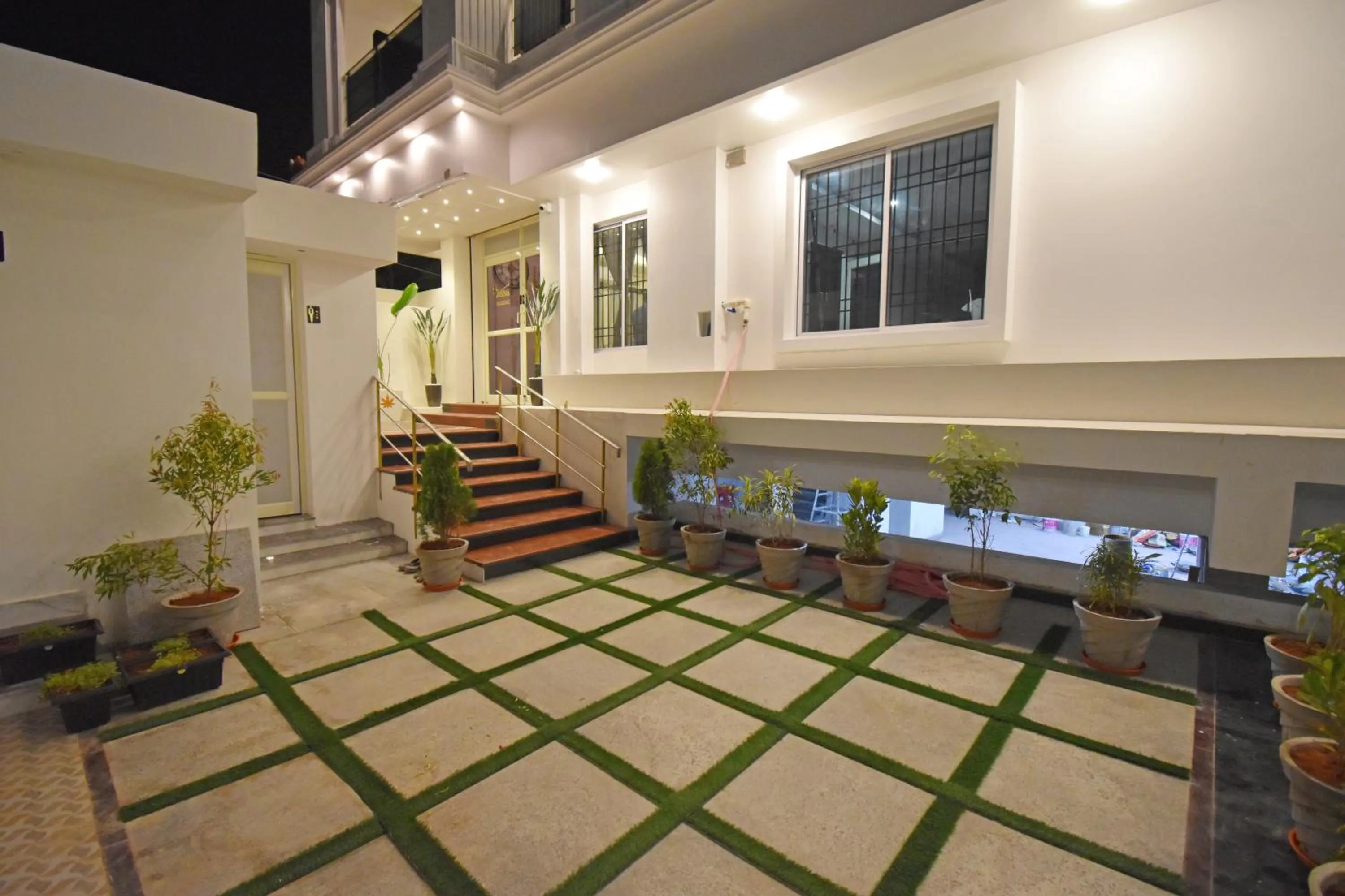 Garden in Cannan Residency Pondicherry