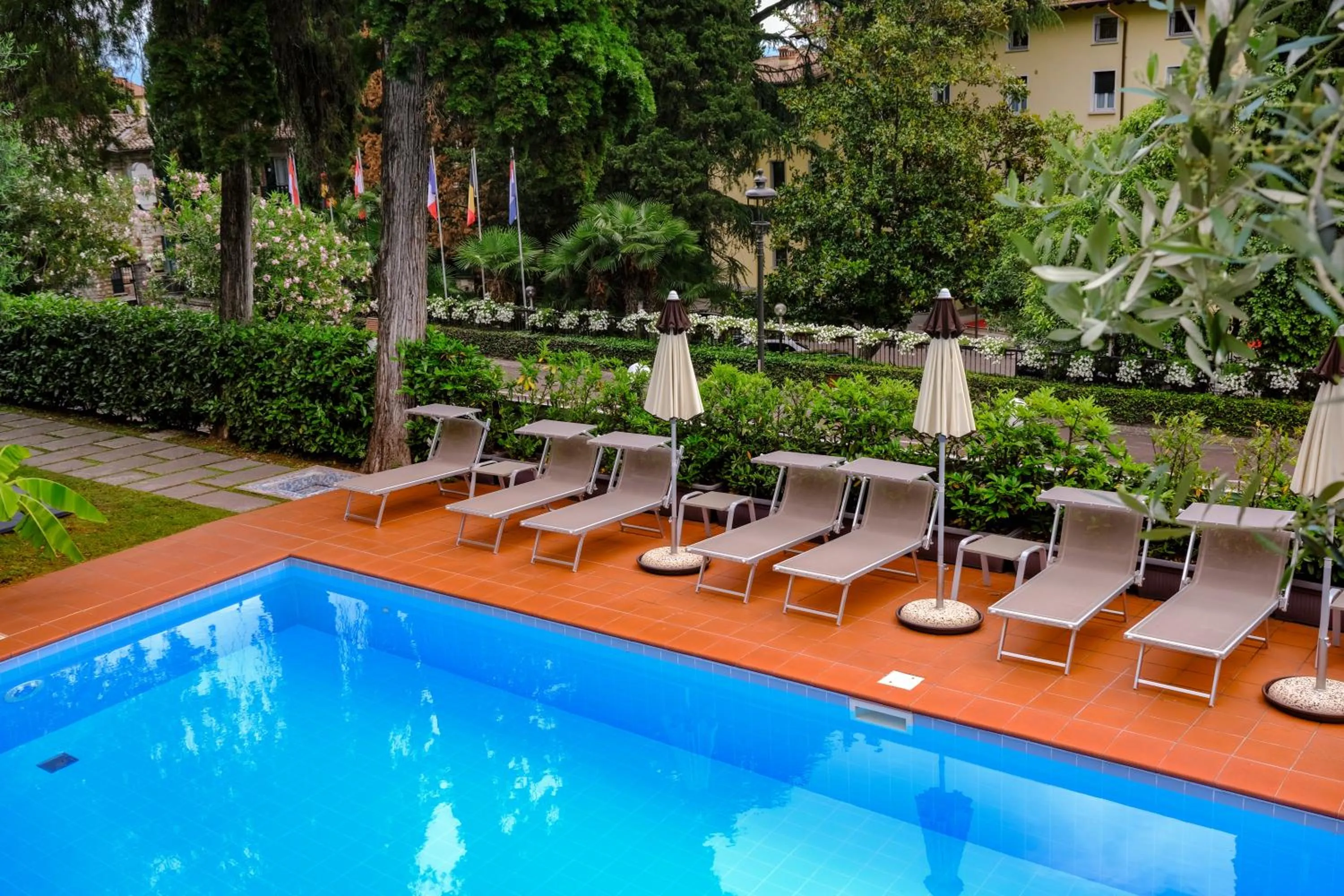 Garden in Hotel Bellevue