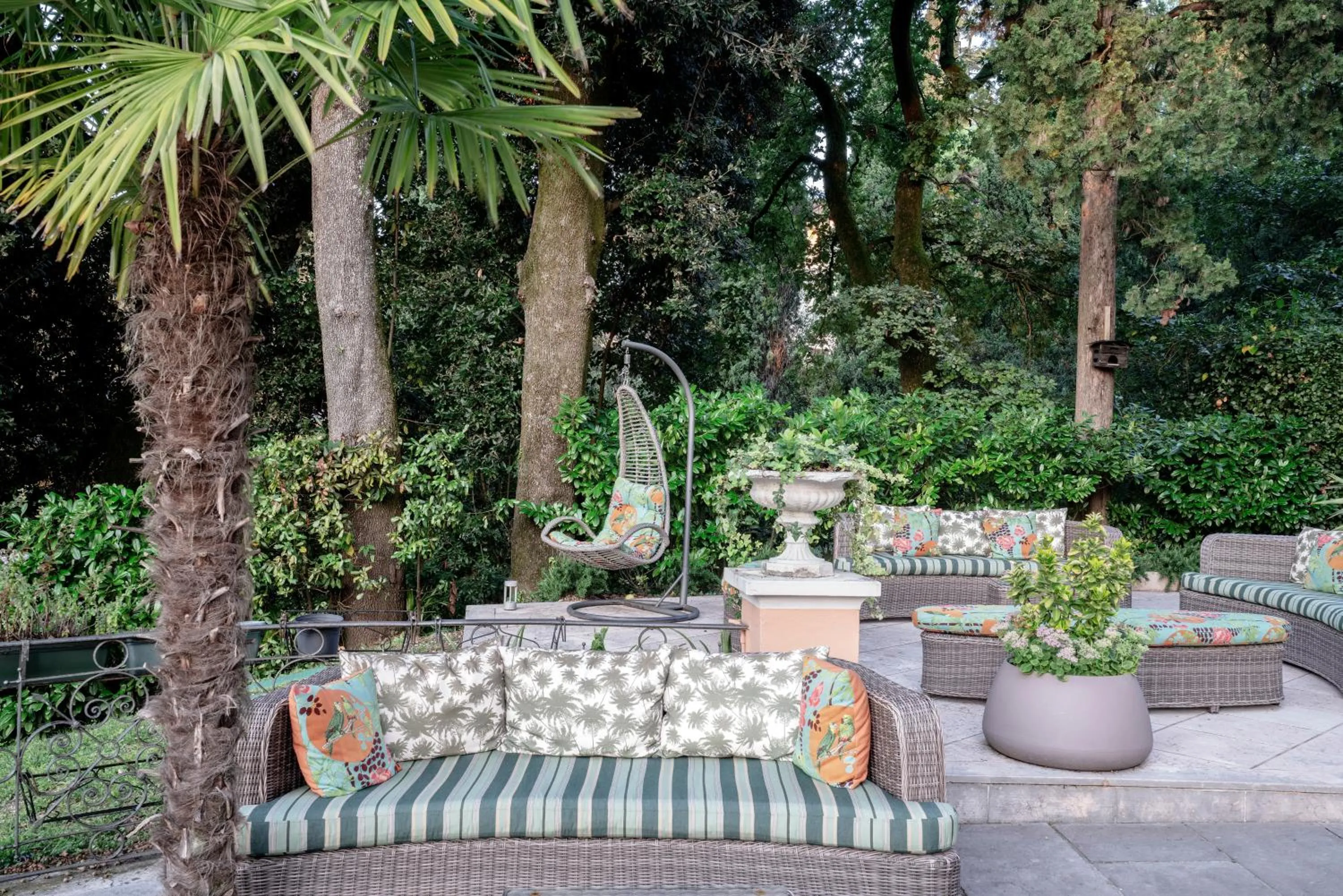 Patio in Hotel Bellevue