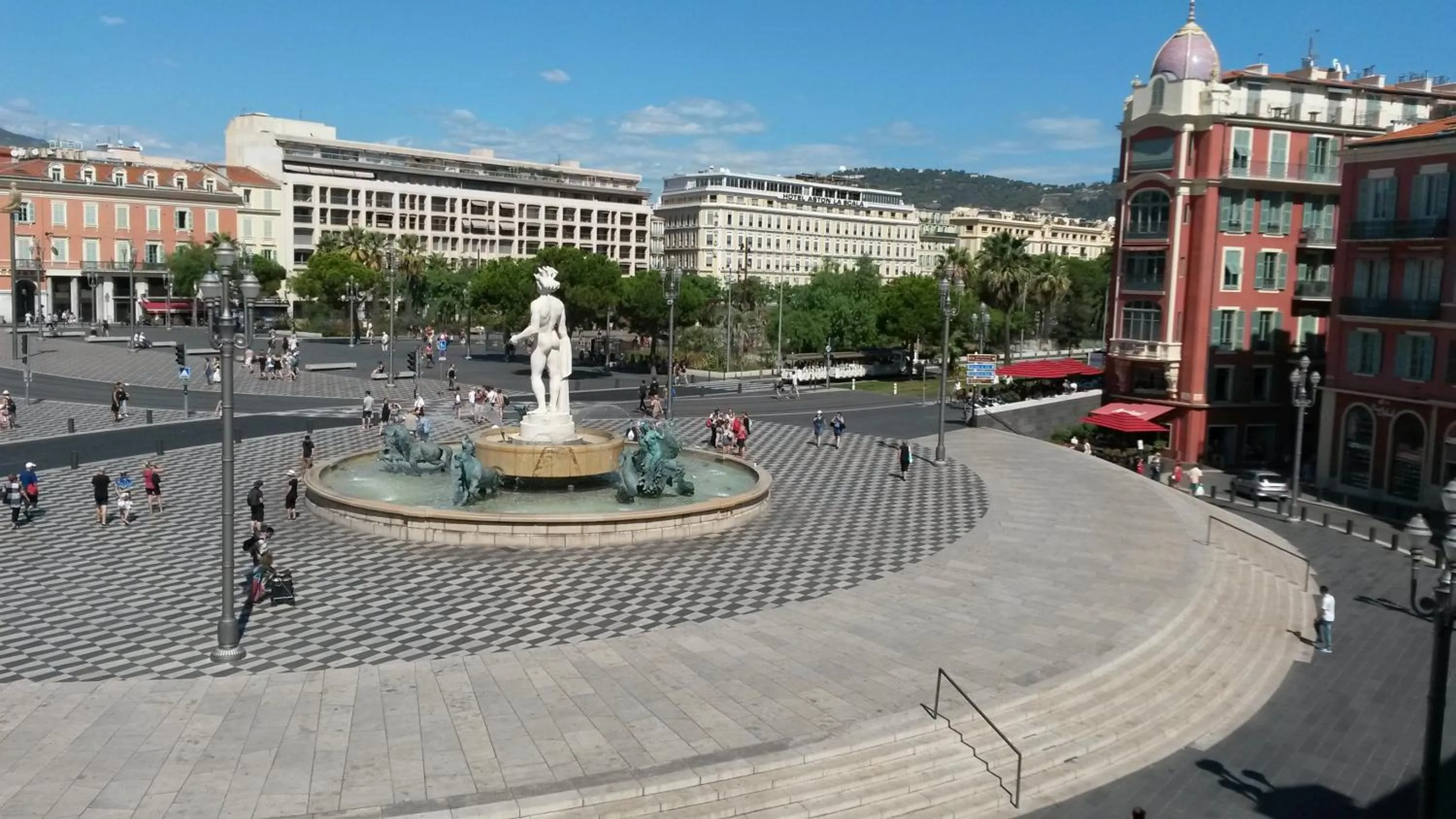 City view in Les Suites Massena