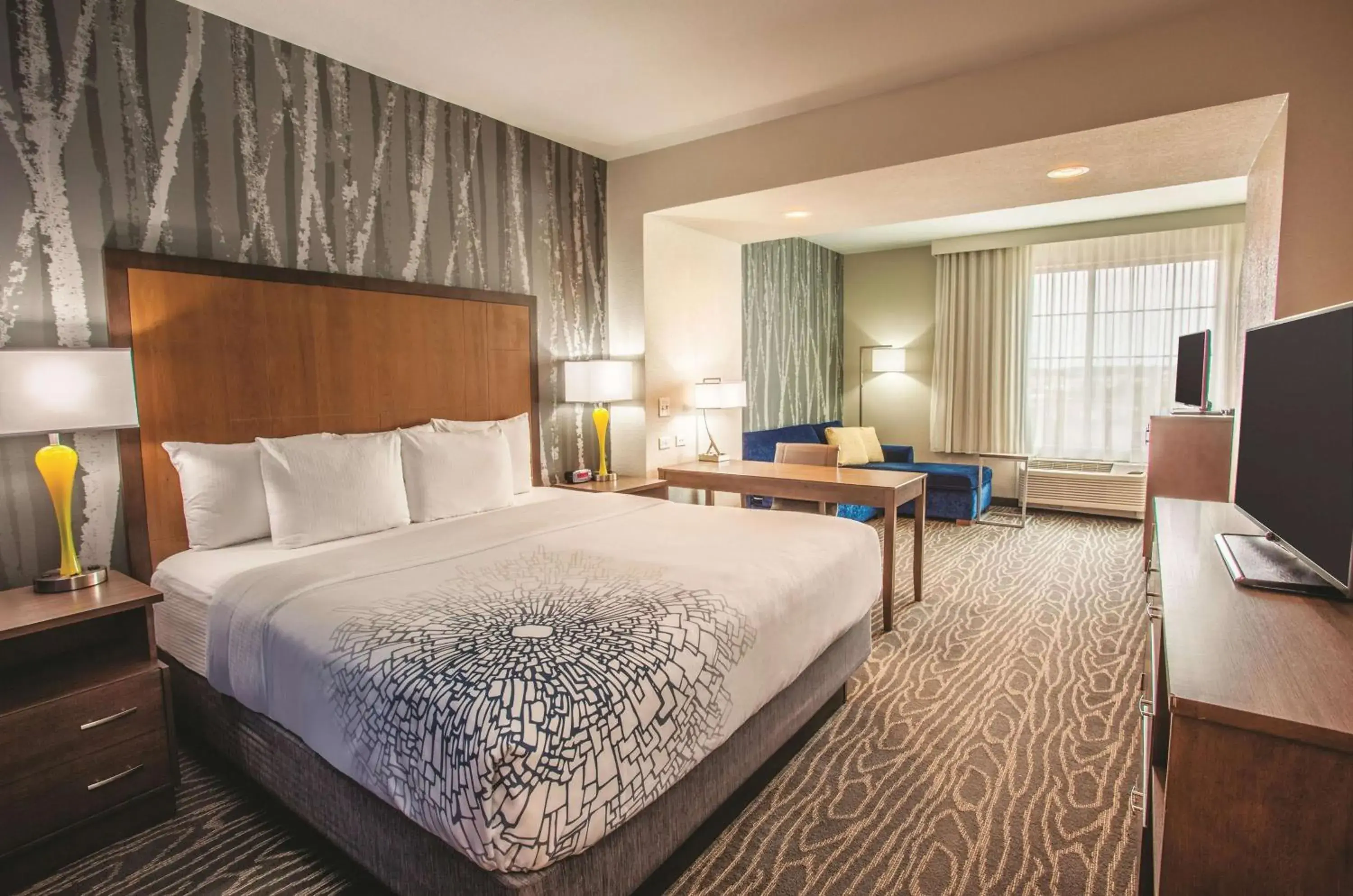 Deluxe King Room with Bathtub with Grab Bars - Non-Smoking/Mobility Accessible in La Quinta by Wyndham Duluth Deluxe King Room with Bathtub with Grab Bars - Non-Smoking/Mobility Accessible in La Quinta by Wyndham Duluth