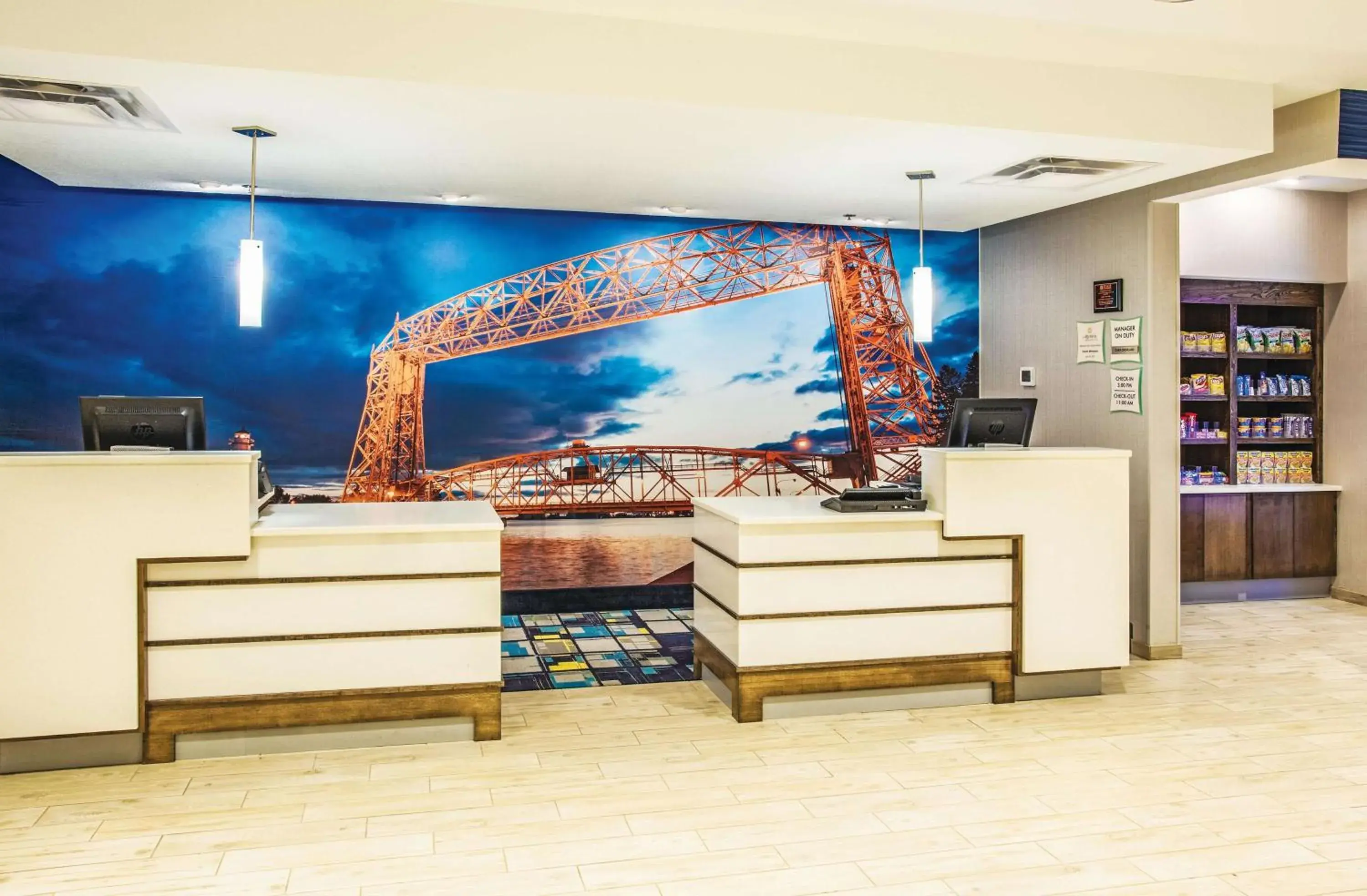 Lobby or reception in La Quinta by Wyndham Duluth Lobby or reception in La Quinta by Wyndham Duluth