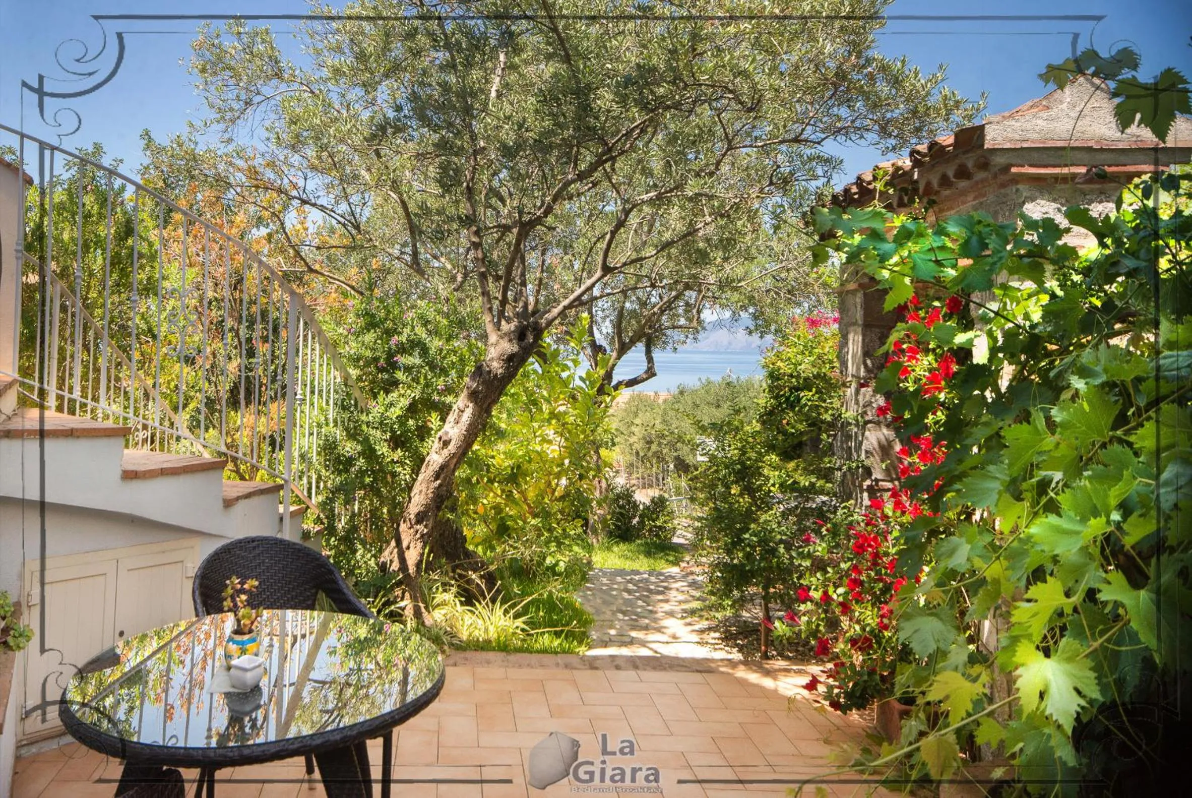 Balcony/Terrace in B&b La Giara