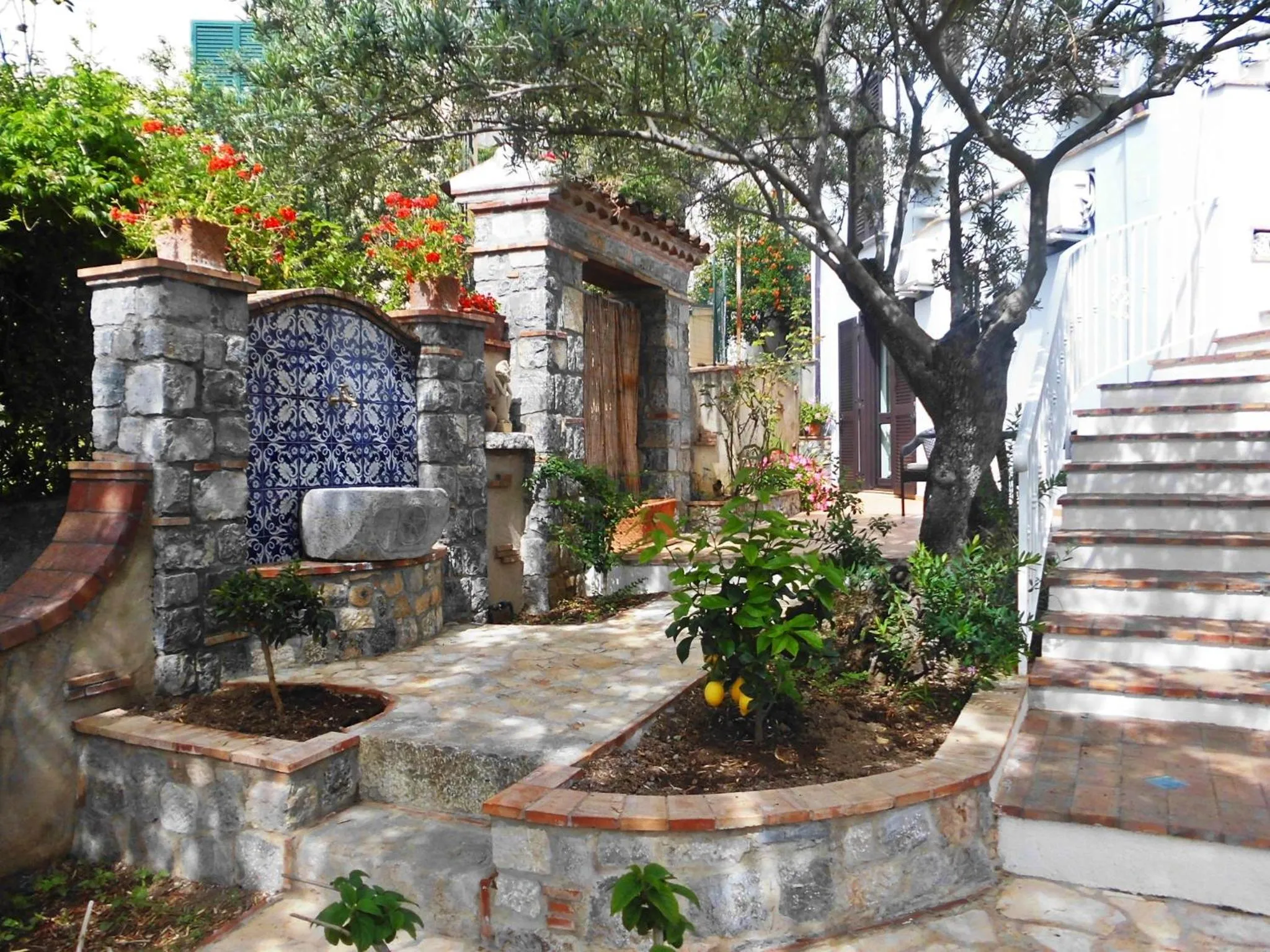 Garden in B&b La Giara