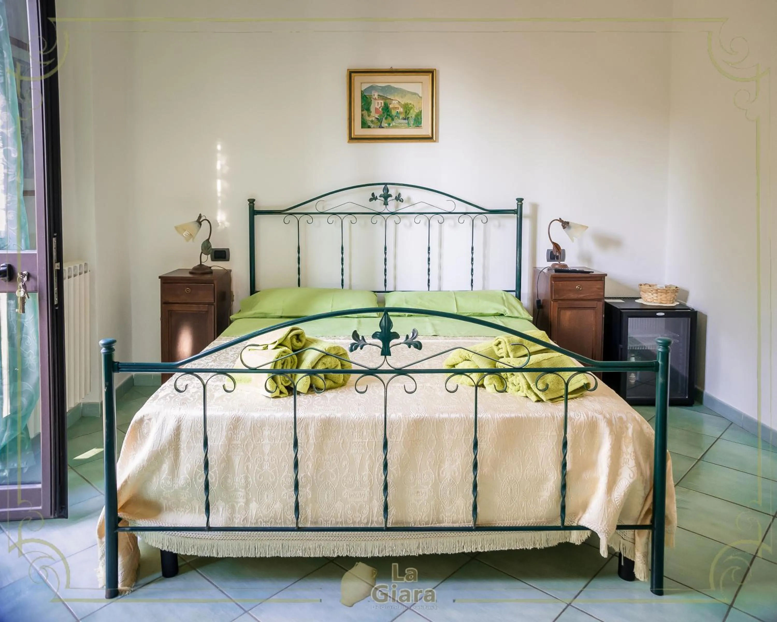 Bedroom, Bed in B&b La Giara