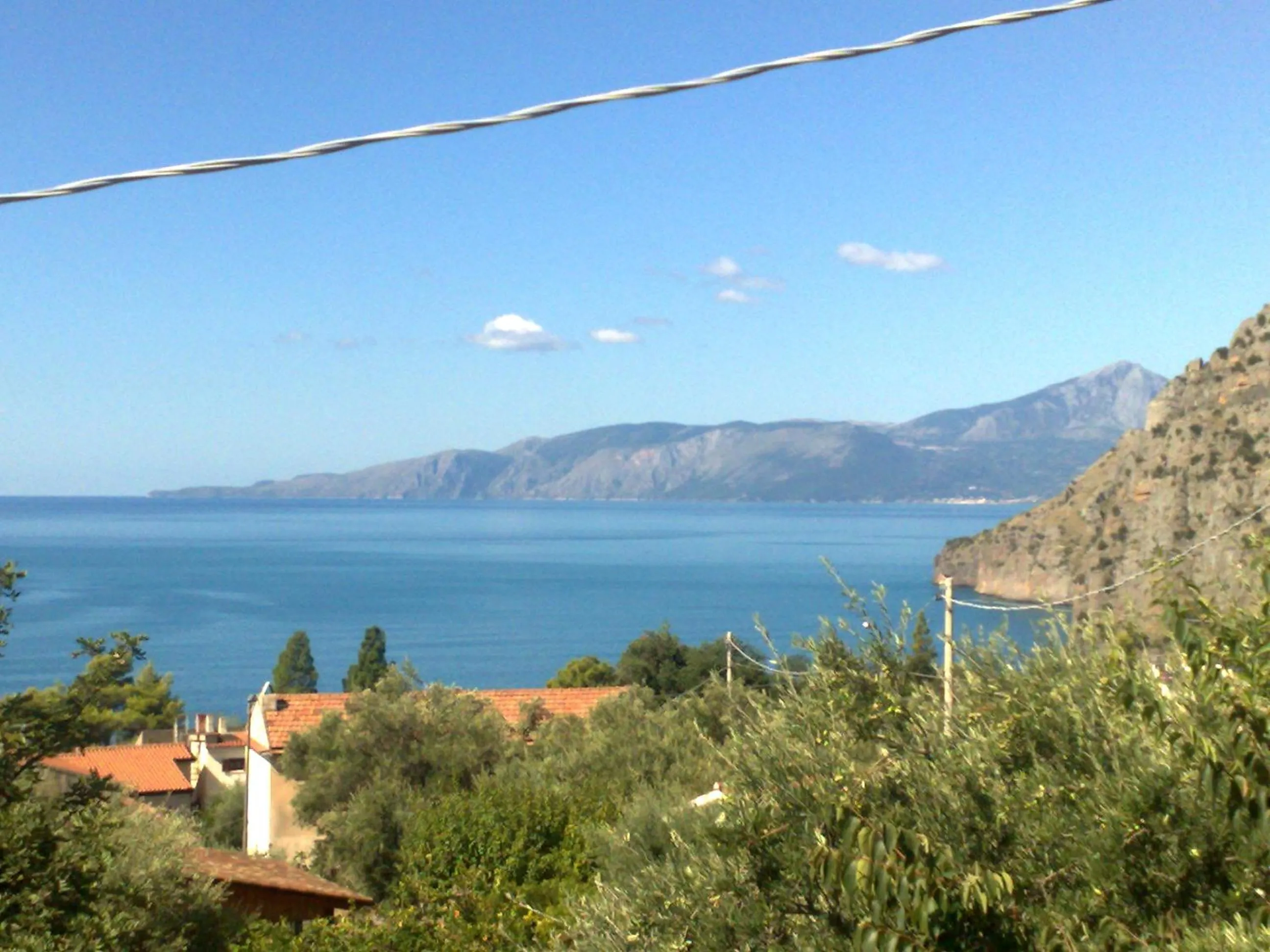 Sea view in B&b La Giara
