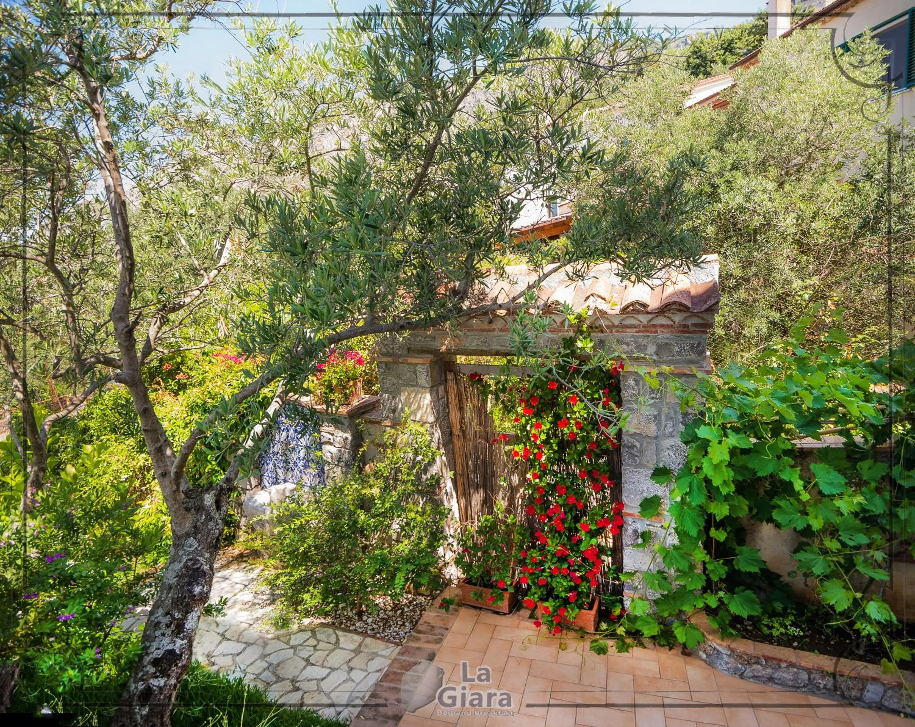 Garden in B&b La Giara