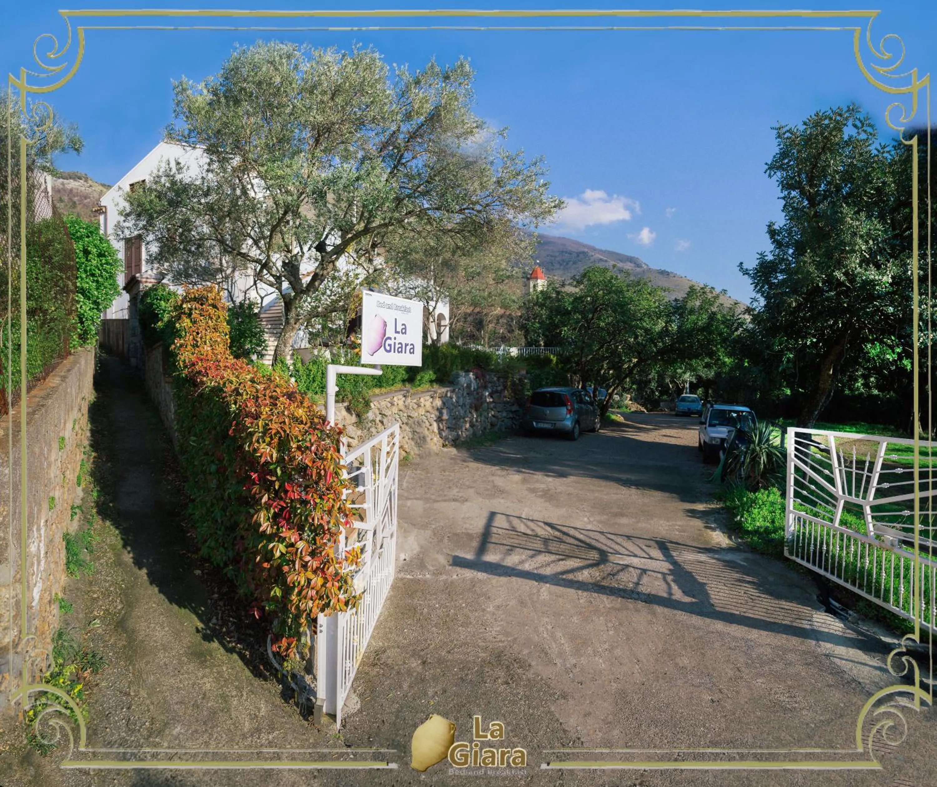 Garden in B&b La Giara