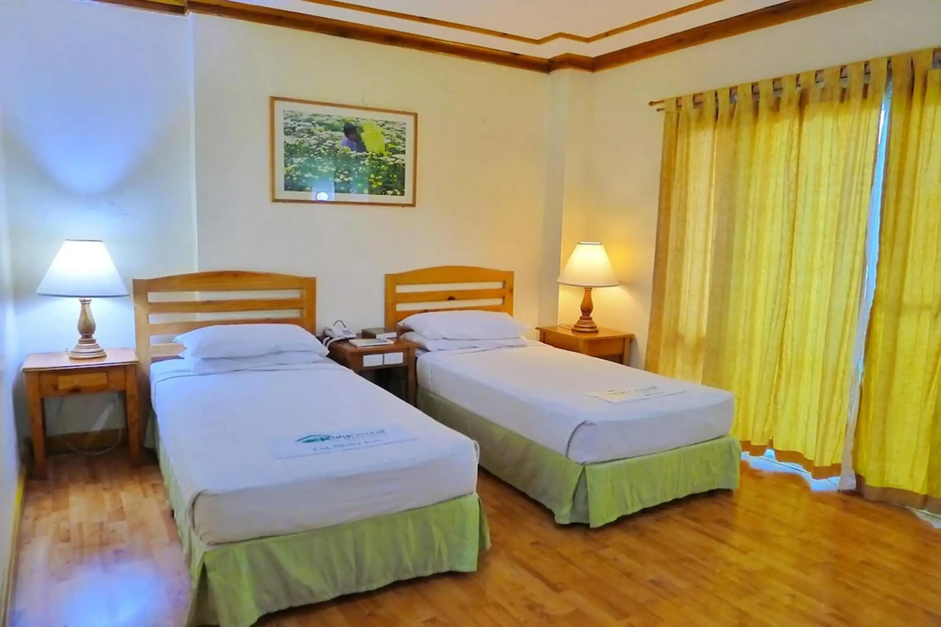 Superior Twin Room in Ridgewood Hotel Baguio near The Mansion Superior Twin Room in Ridgewood Hotel Baguio near The Mansion