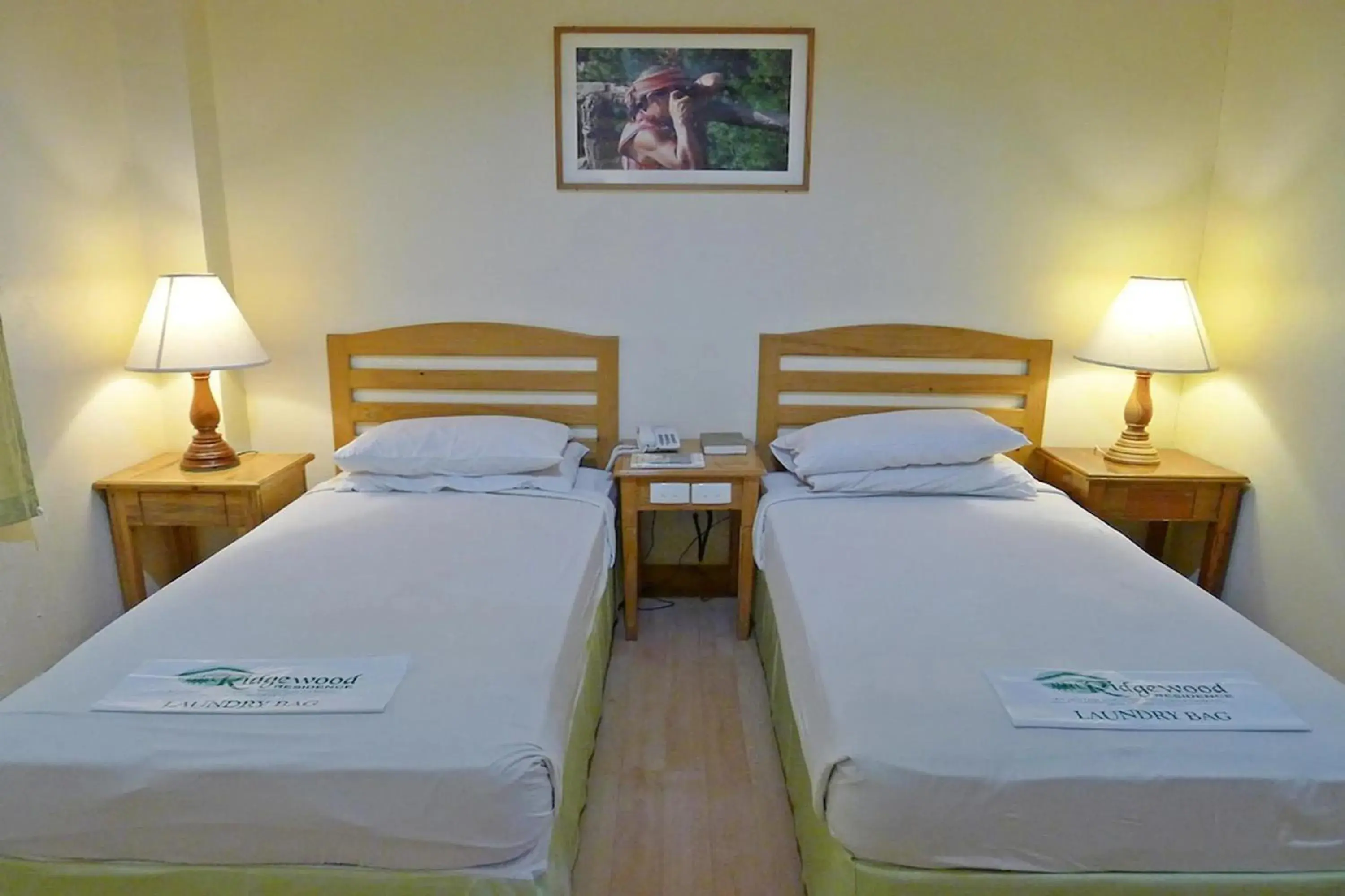 Twin Room in Ridgewood Hotel Baguio near The Mansion Twin Room in Ridgewood Hotel Baguio near The Mansion