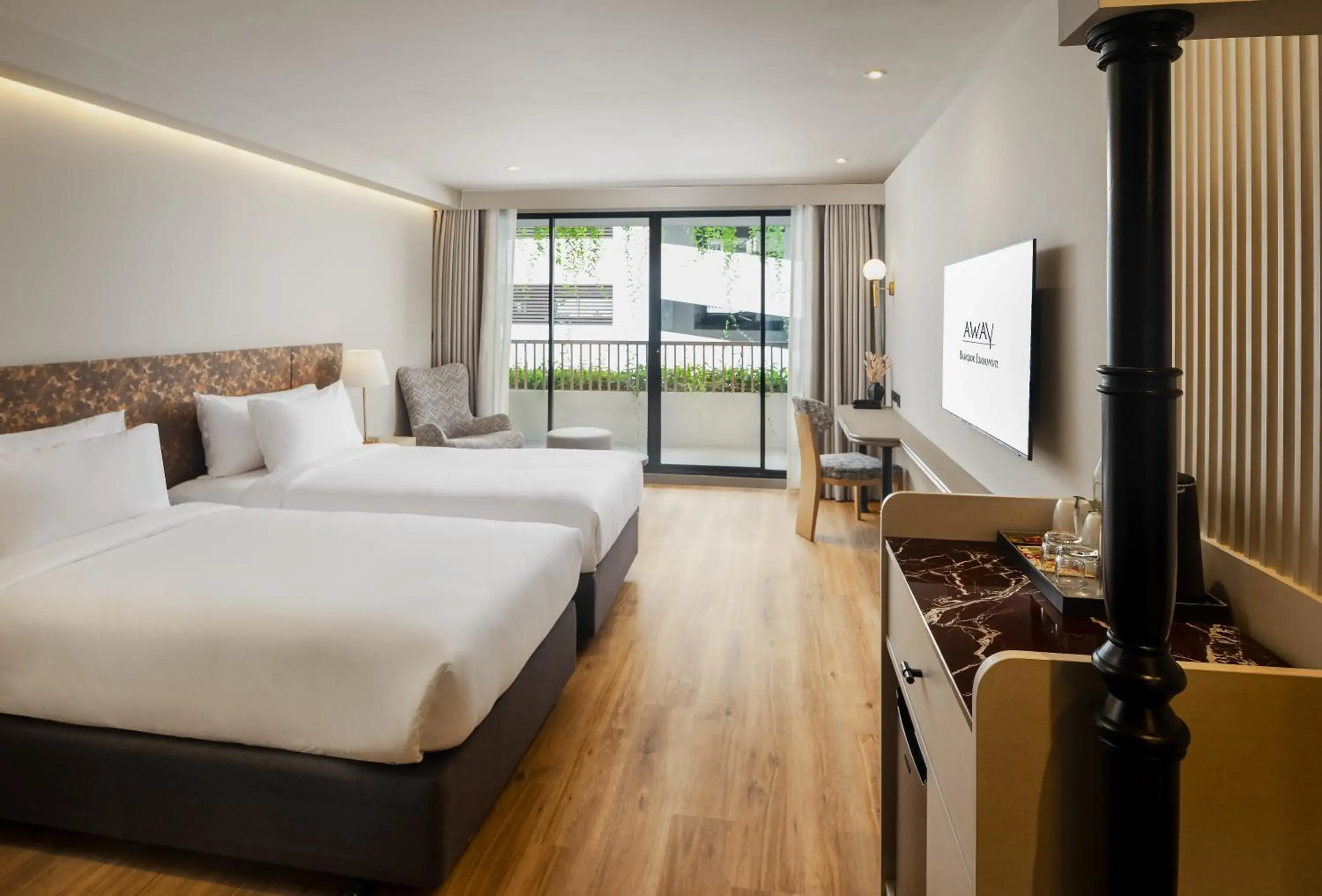 Deluxe Twin Room in Away Bangkok Sukhumvit Deluxe Twin Room in Away Bangkok Sukhumvit