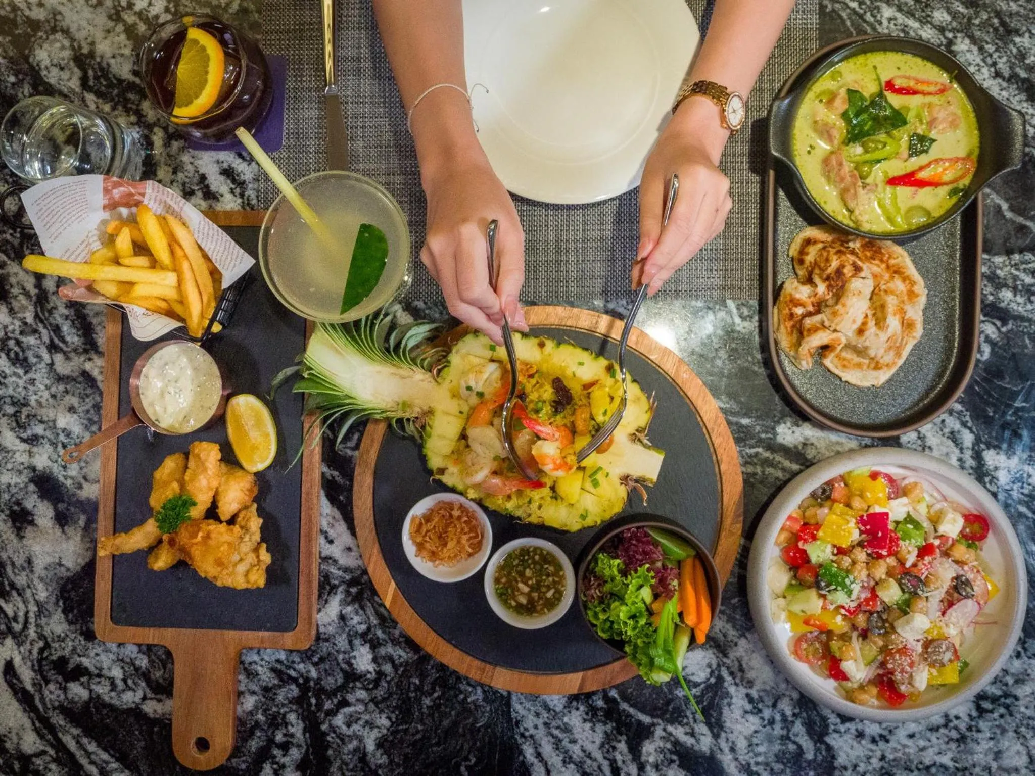 Food in Away Bangkok Sukhumvit