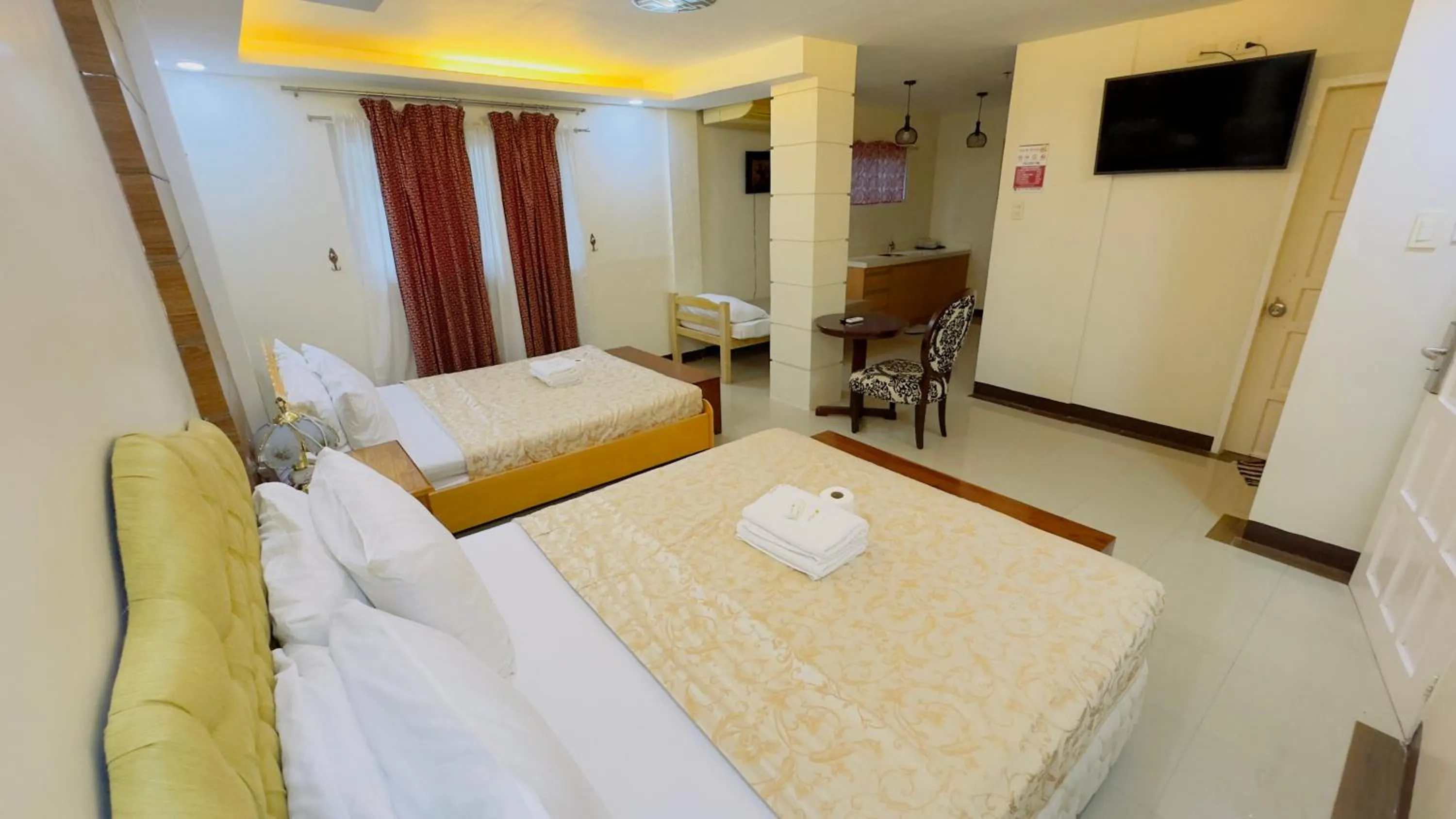 Bed in La Anclar Hotel