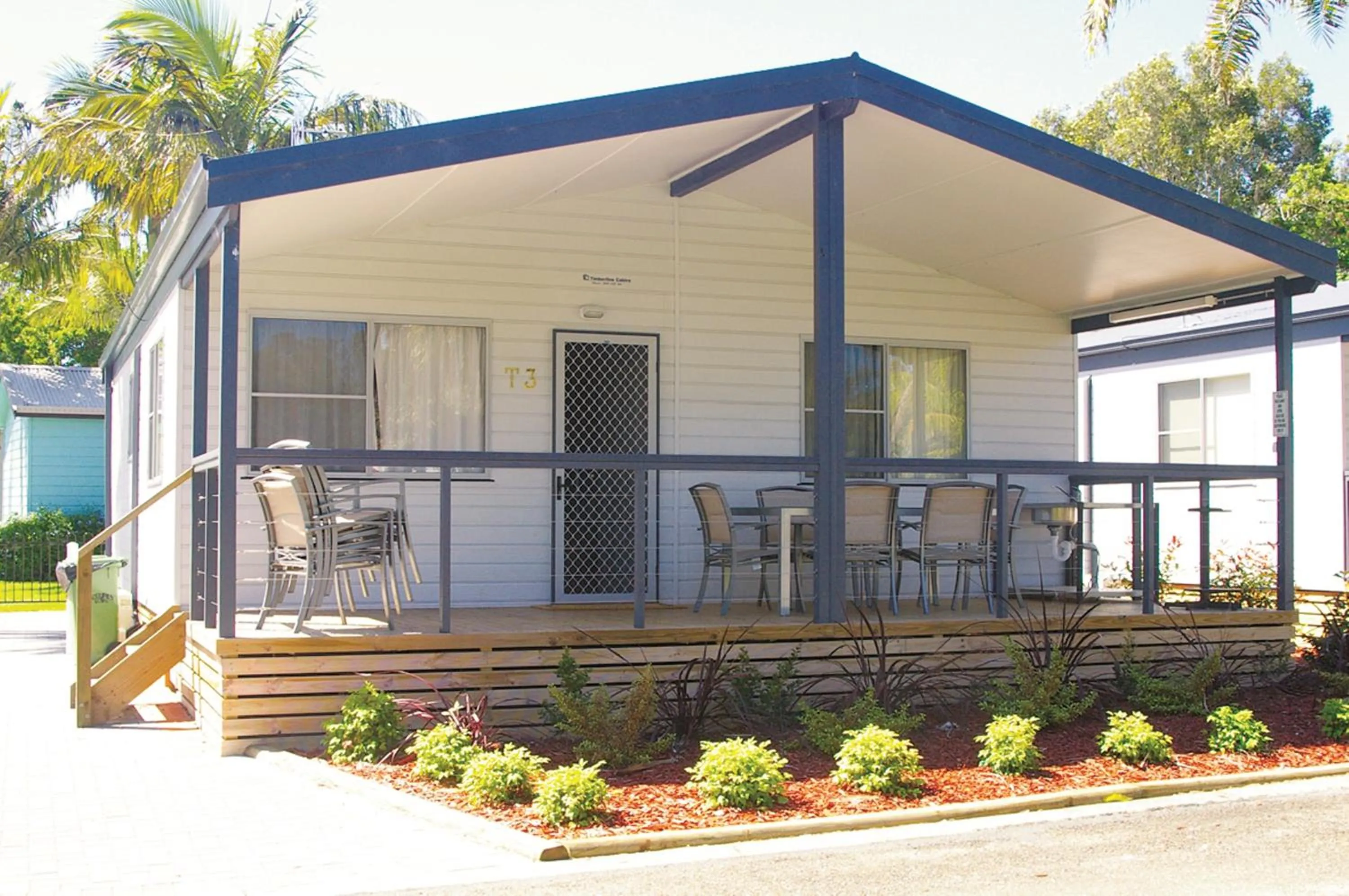 Street view in Smugglers Cove Holiday Village