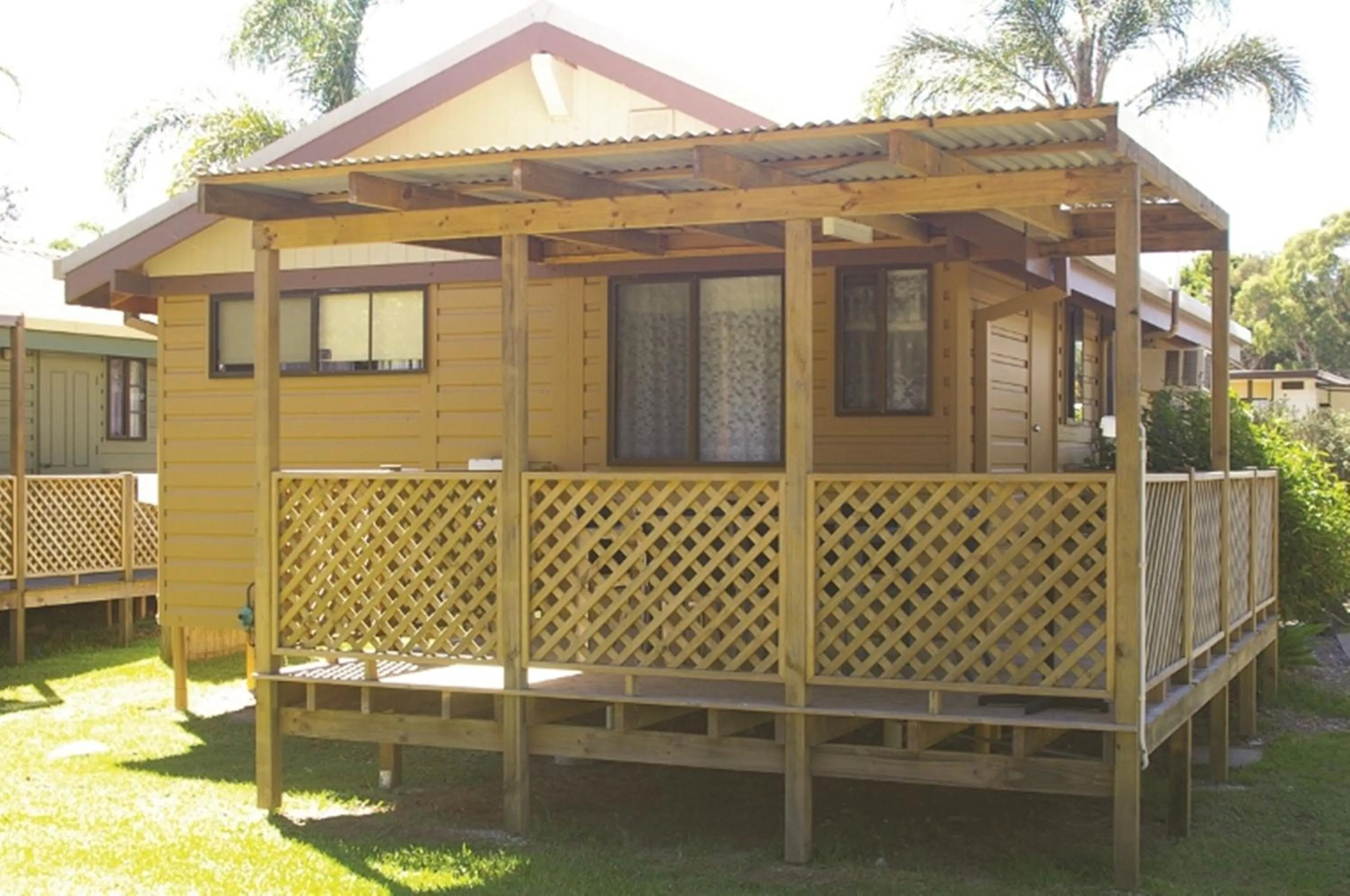 Patio in Smugglers Cove Holiday Village