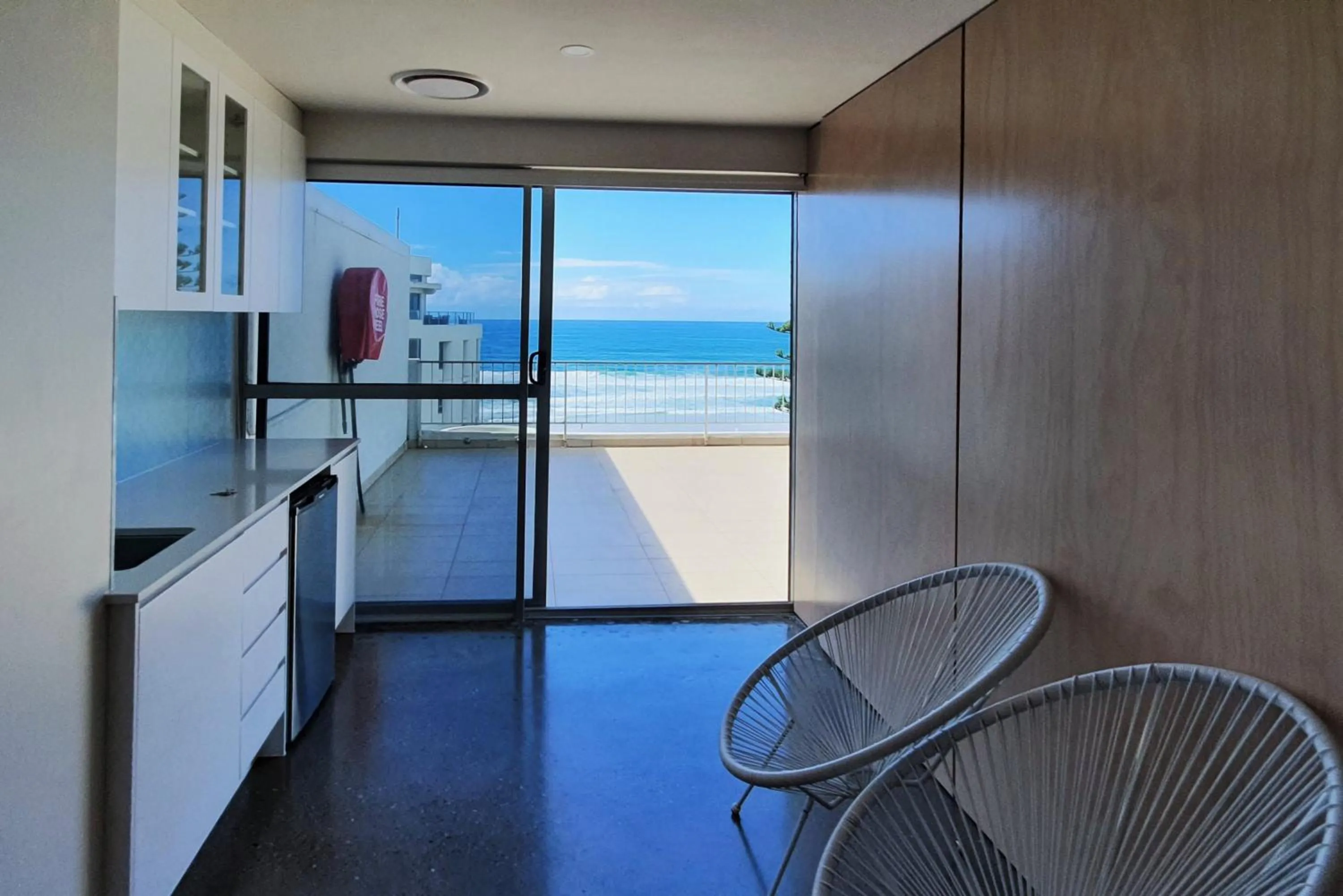Balcony/Terrace in Surfers Chalet