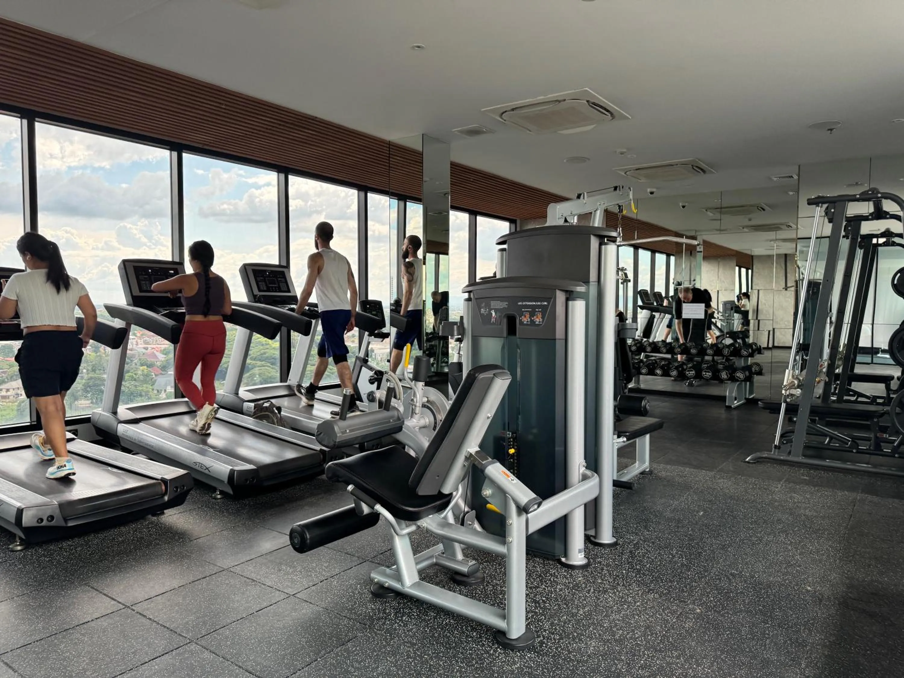 Fitness centre/facilities in Family Suite Nice Pool Full Facilities Self Check