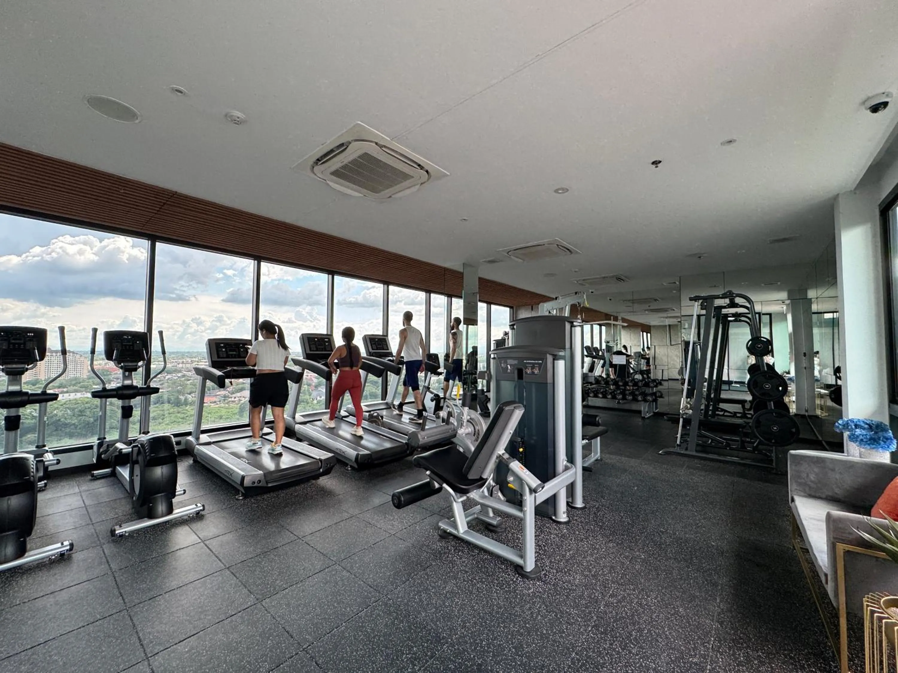 Fitness centre/facilities in Family Suite Nice Pool Full Facilities Self Check
