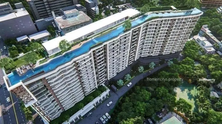 Property building in Family Suite Nice Pool Full Facilities Self Check
