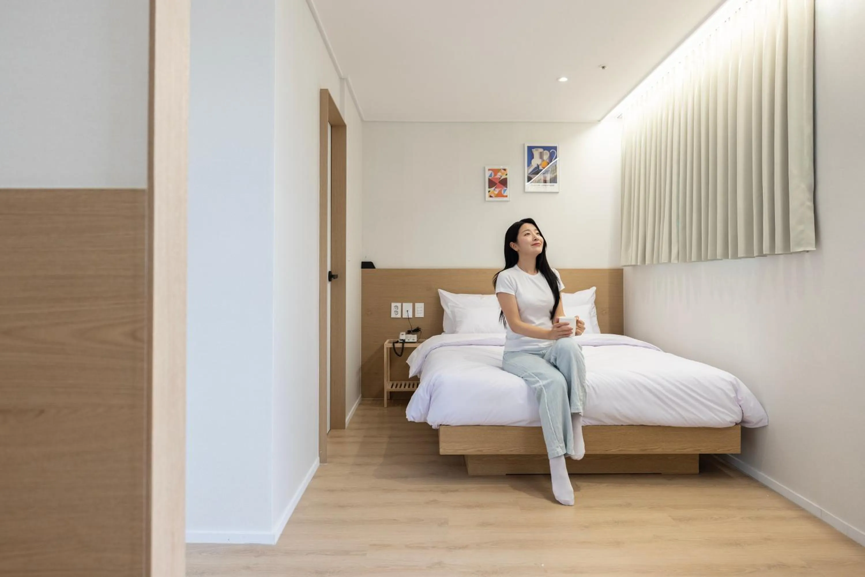 Bed in From H US Hotel with Aank Seoul Gangseo Hwagok