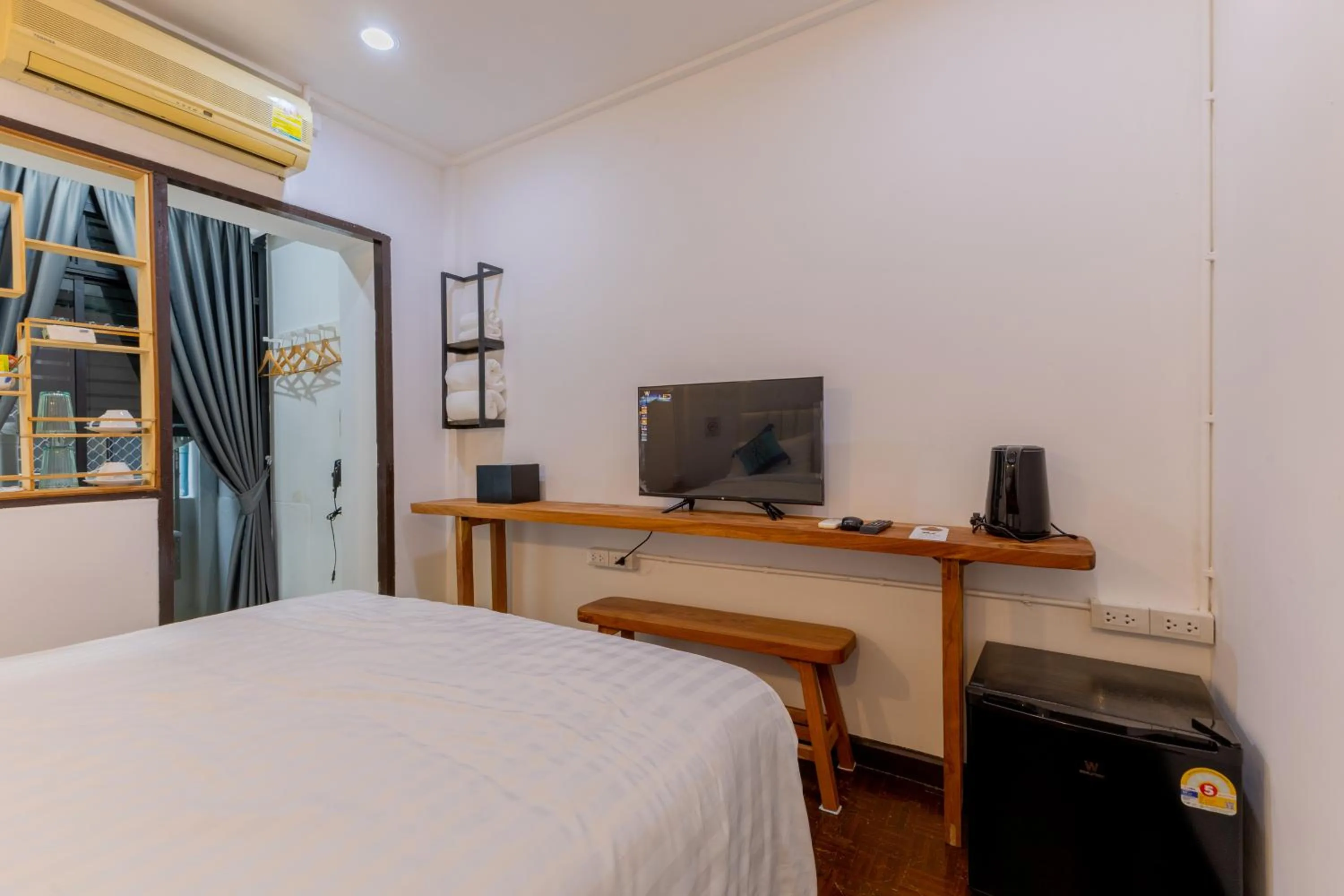 TV and multimedia, Bed in Calmly Stay Ratchada