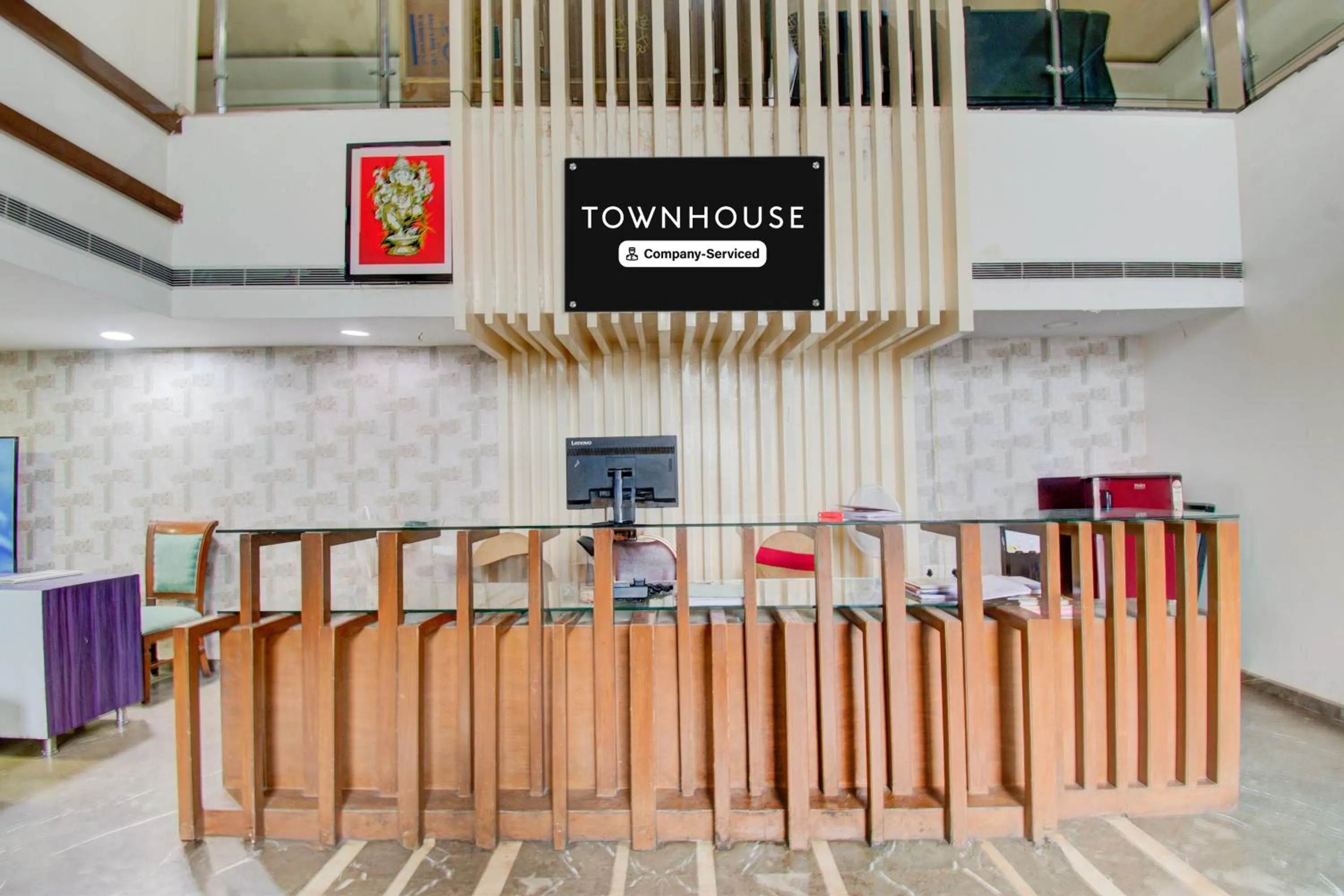 Lobby or reception in Super Townhouse Kothapet Formerly Surabhi Elite